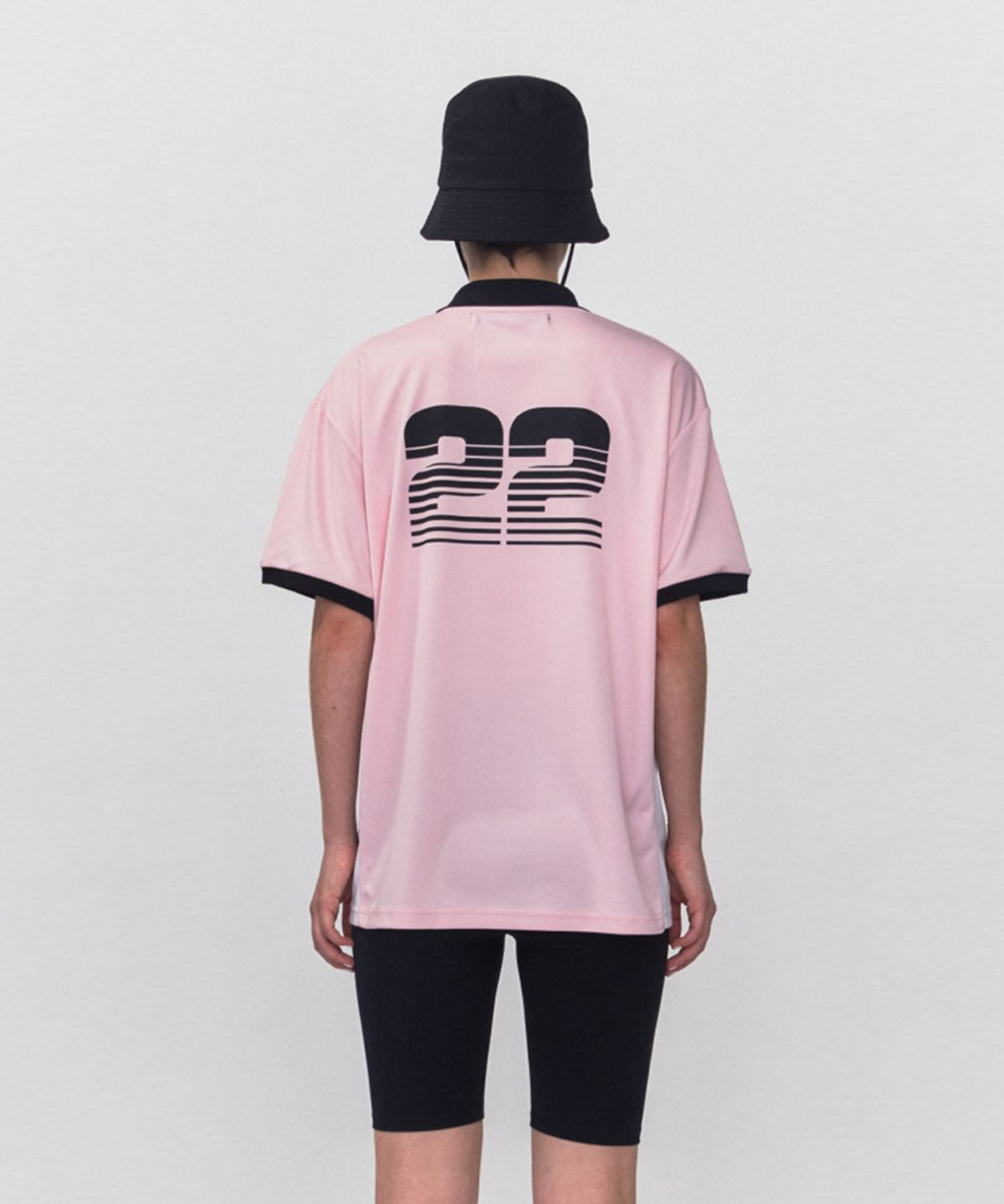레스트앤레크레이션(REST&RECREATION) RR COLLAR JERSEY TOP_PINK