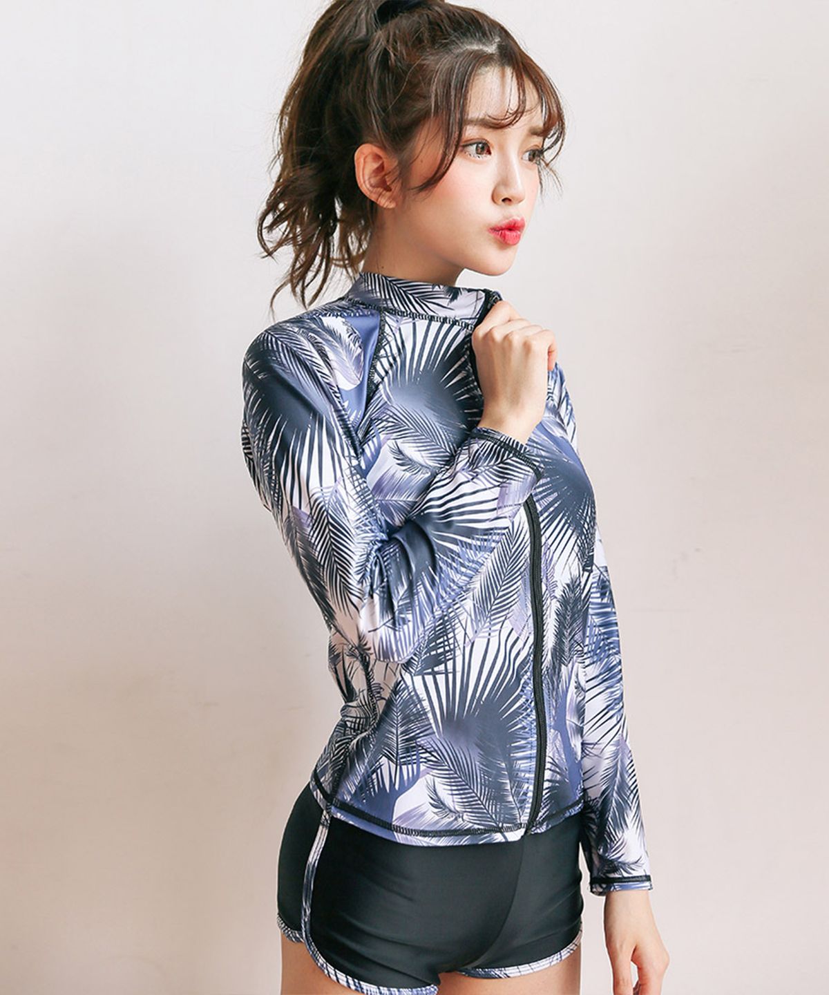 벤디스(VENDIS) 파파야 래쉬가드 세트 3pcs