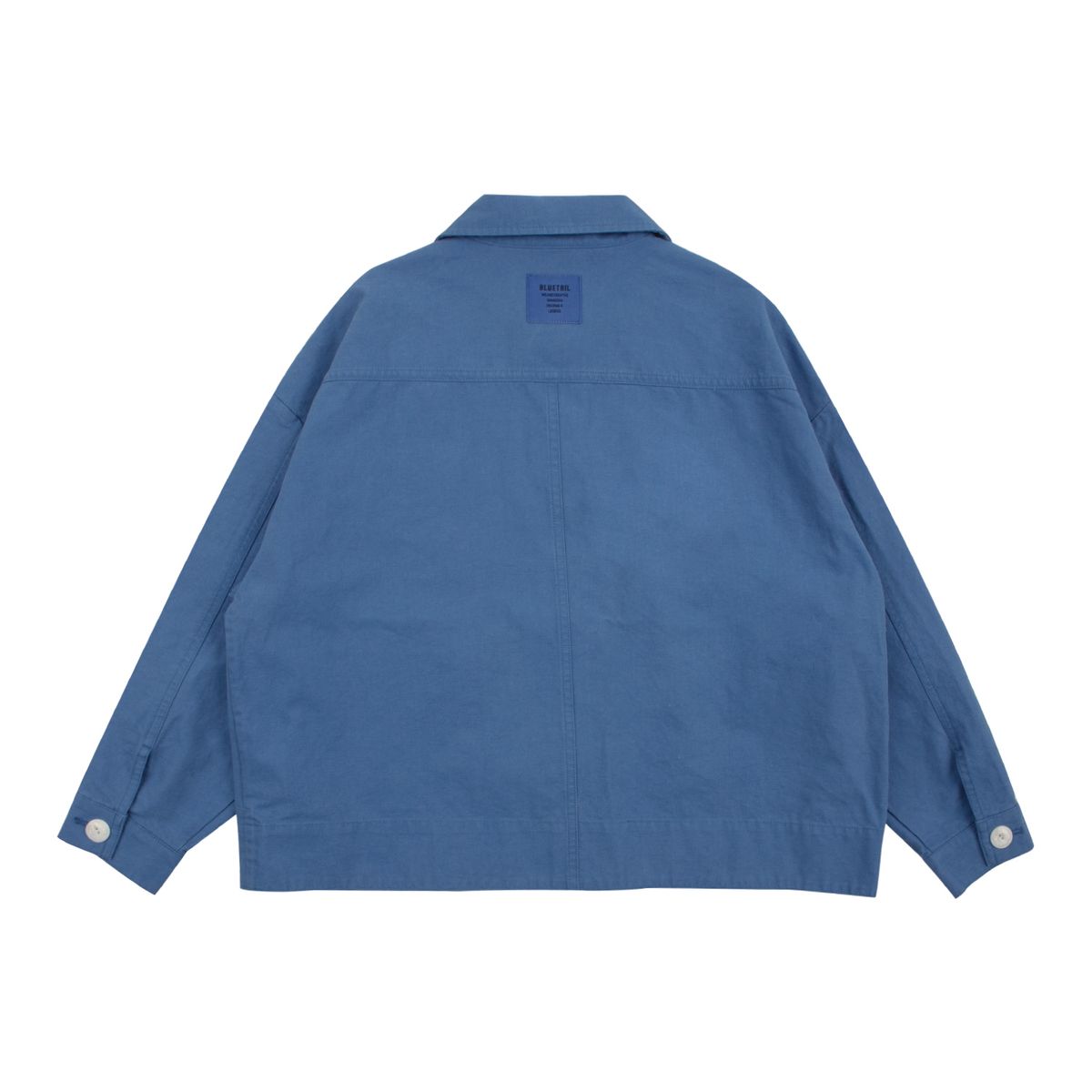 블루테일(BLUETAIL) 워크웨어 블루 우븐 자켓