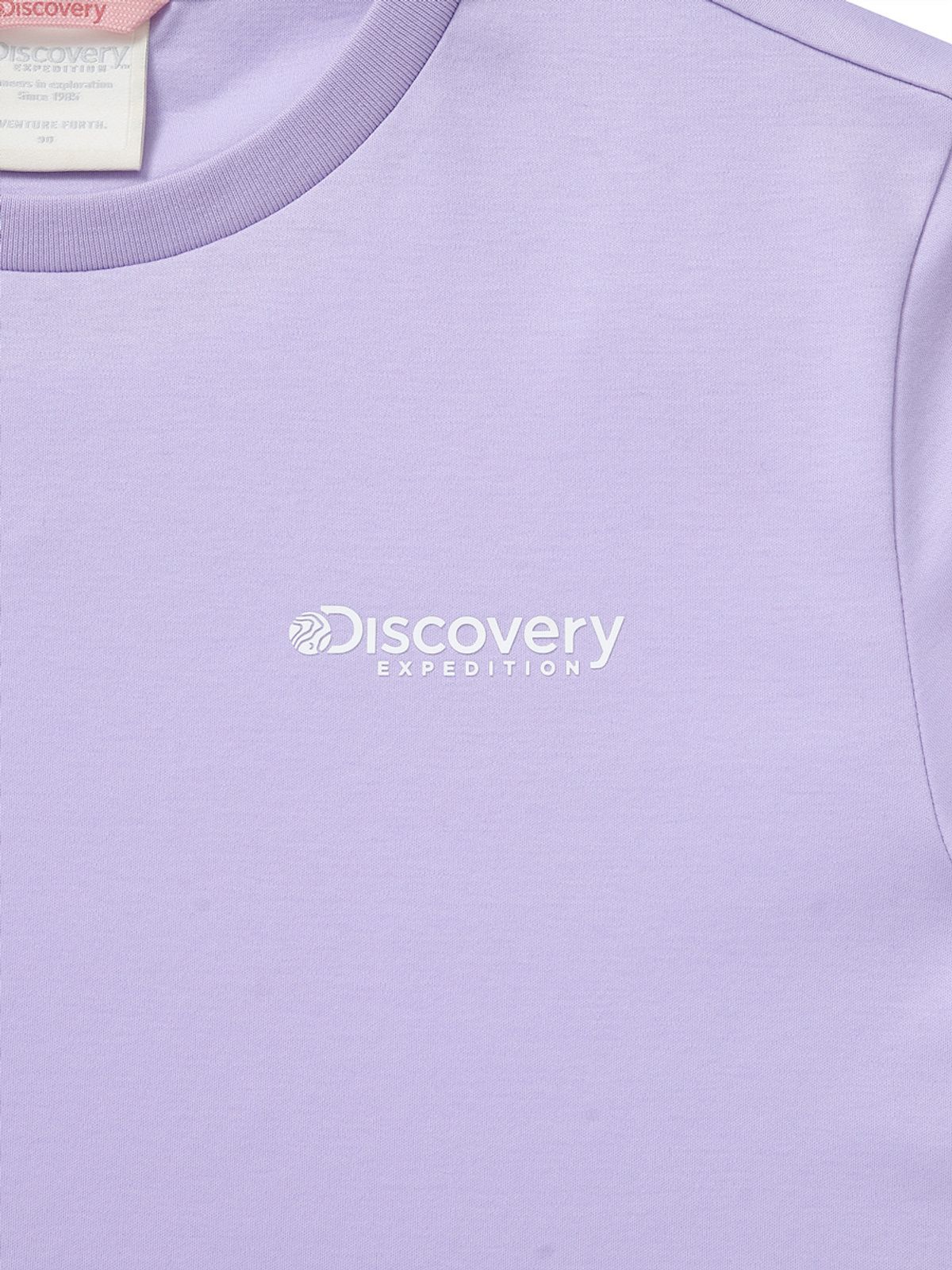 디스커버리 익스페디션(DISCOVERY EXPEDITION) 우먼스 에센셜 반팔티셔츠 (VIOLET2)