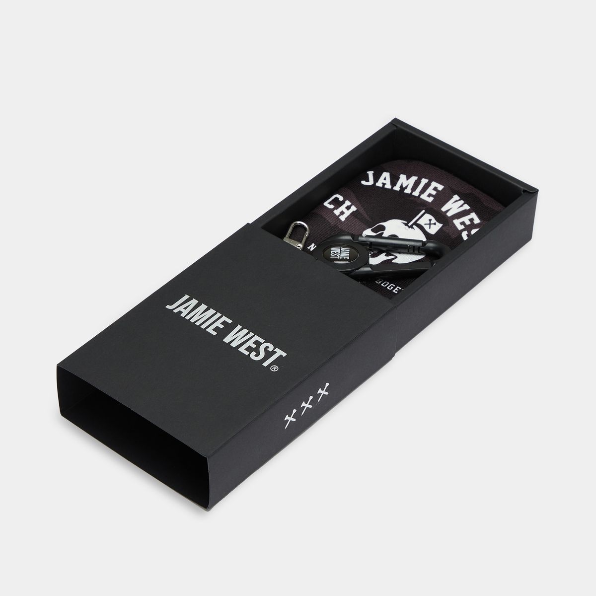 제이미웨스트(JAMIE WEST) 지미 카모 카라비너릴 볼타올 (BK)