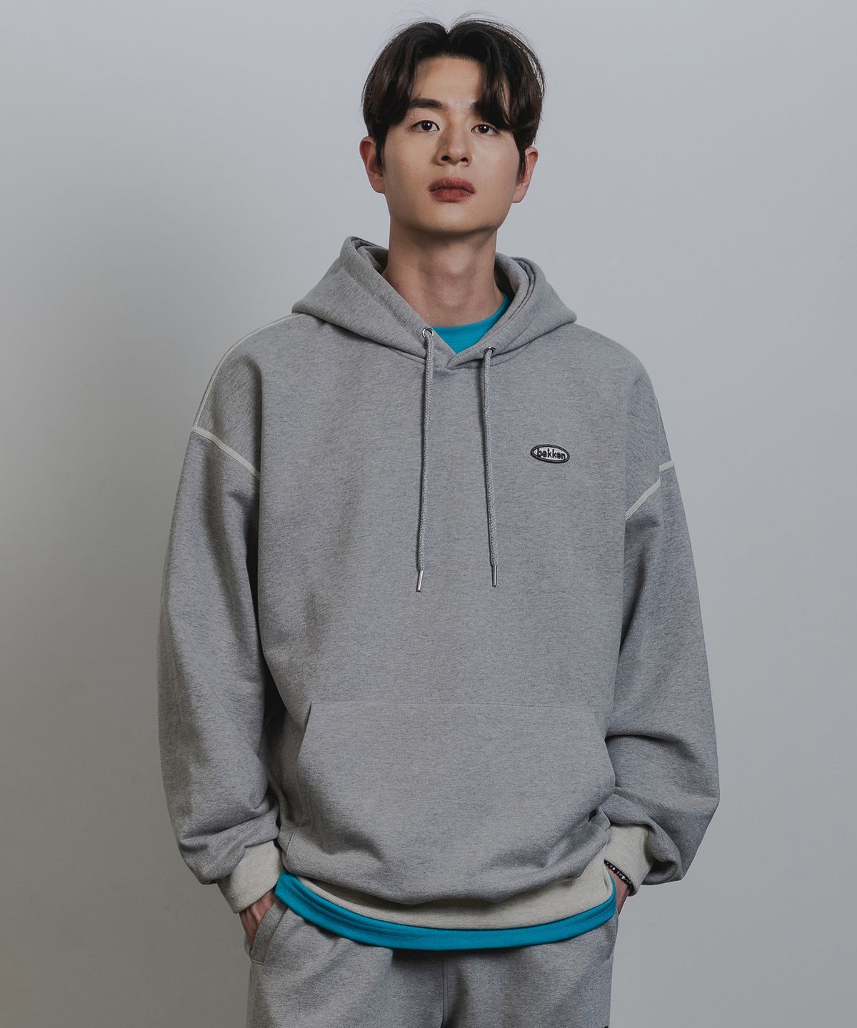 바켄(BAKKEN) Essential 후디 BK6981_그레이