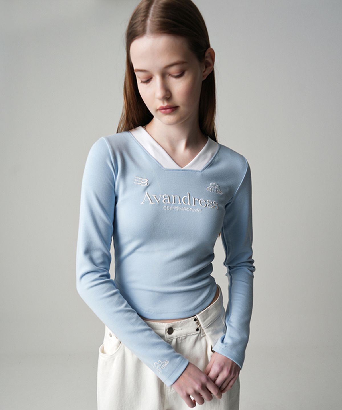 어반드레스(AVANDRESS) Soccer Crop T-shirt - 4COL