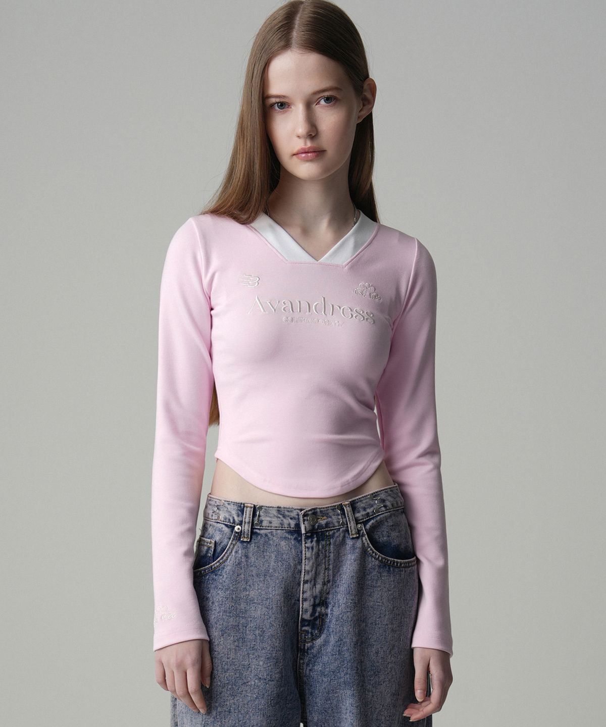 어반드레스(AVANDRESS) Soccer Crop T-shirt - 4COL