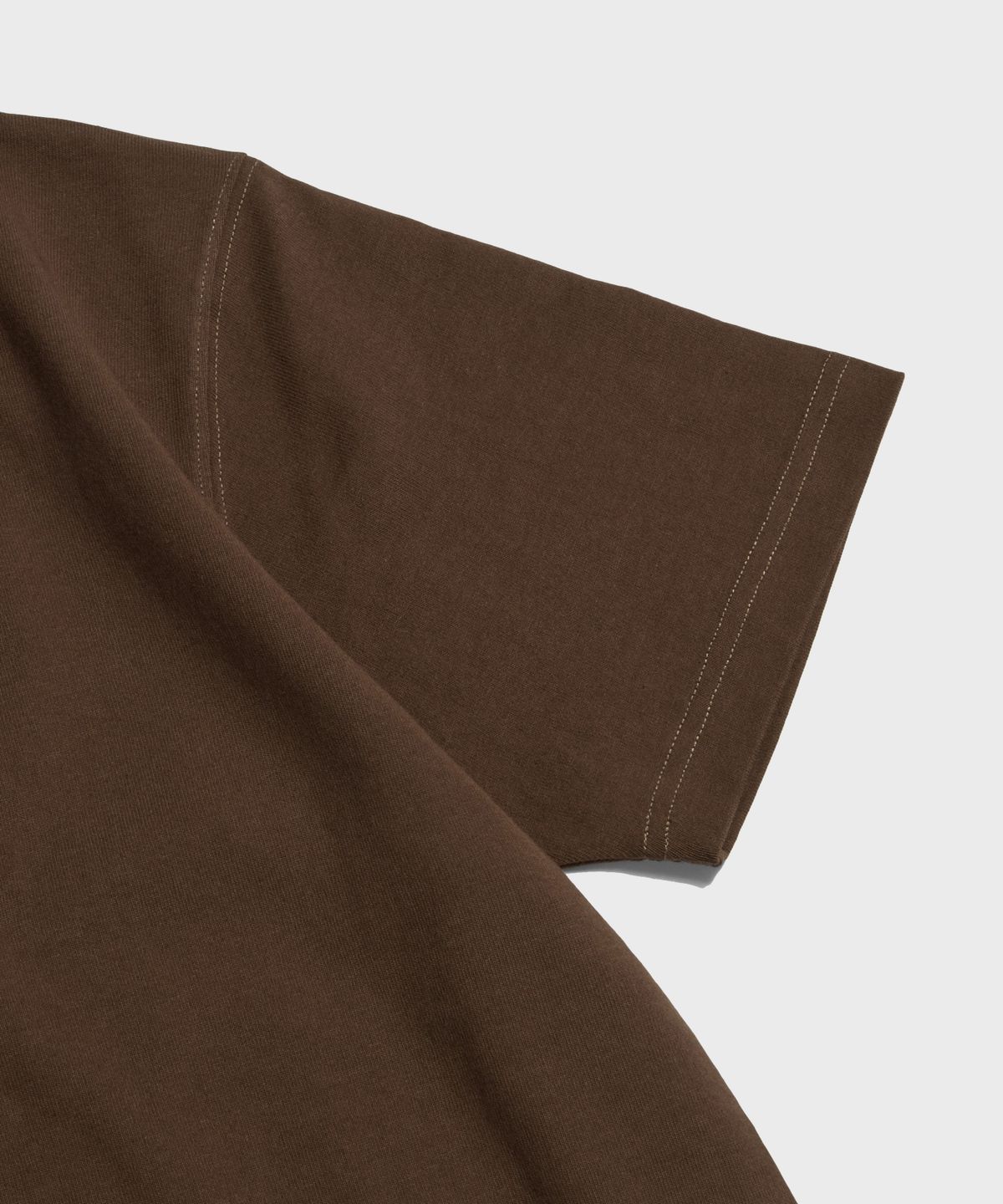 브론슨(BRONSON) 9oz USA Cotton Tubular Tee Coffee