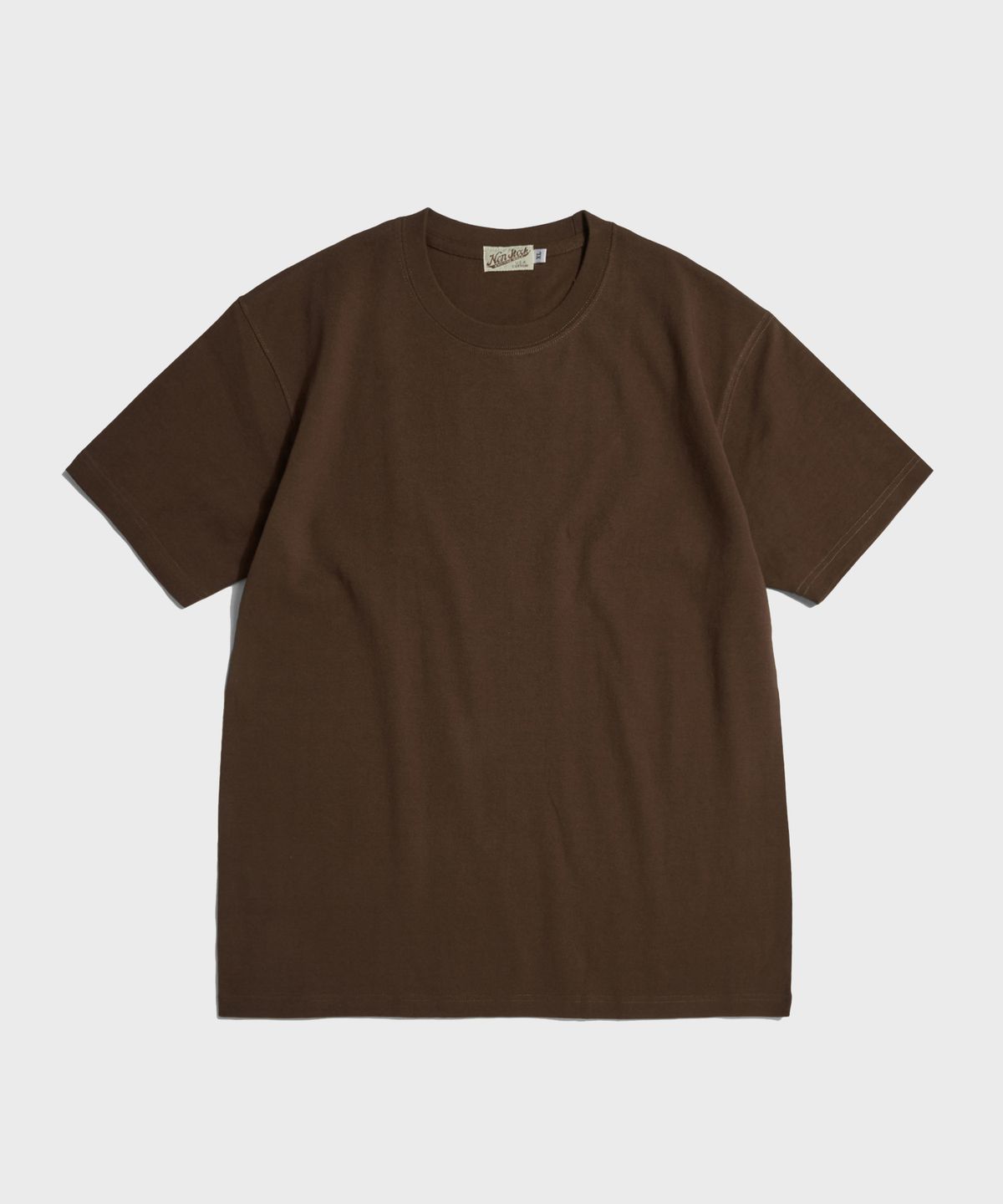 브론슨(BRONSON) 9oz USA Cotton Tubular Tee Coffee
