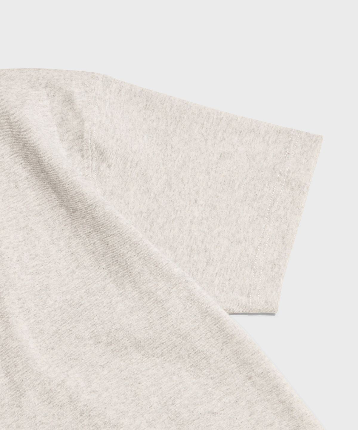 브론슨(BRONSON) 9oz USA Cotton Tubular Tee Light Grey