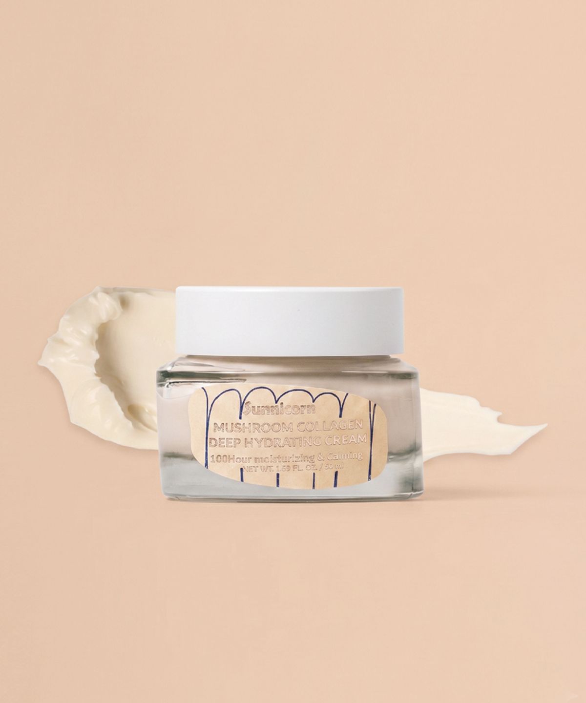 써니콘(SUNNICORN) [2개팩] 머쉬룸 콜라겐 딥 하이드레이팅 크림 50ml