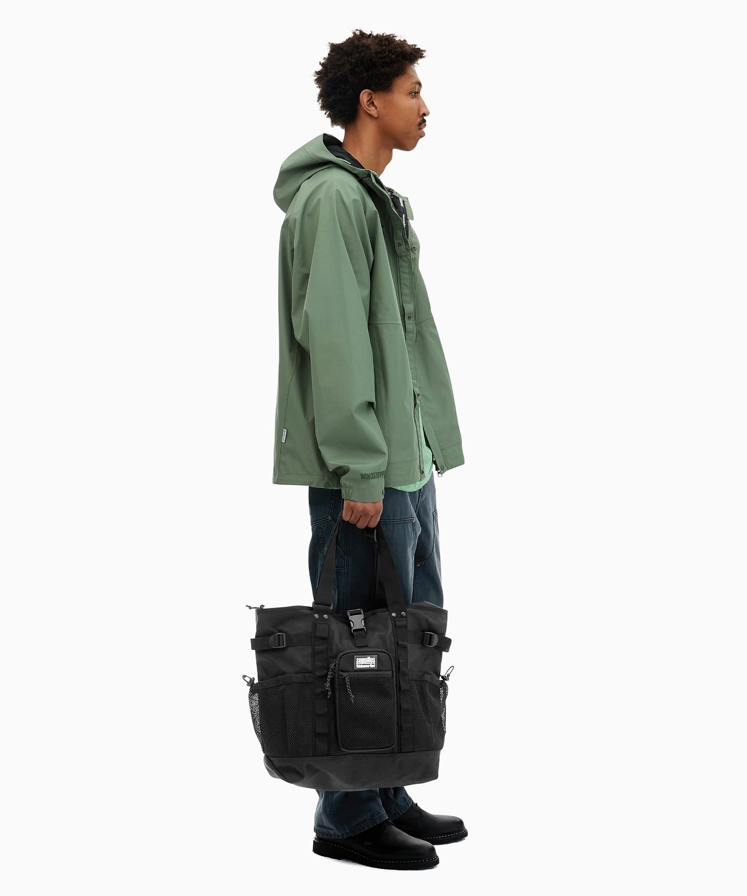 MUSINSA | thisisneverthat® TNT Supplies 25 Tote Bag Black