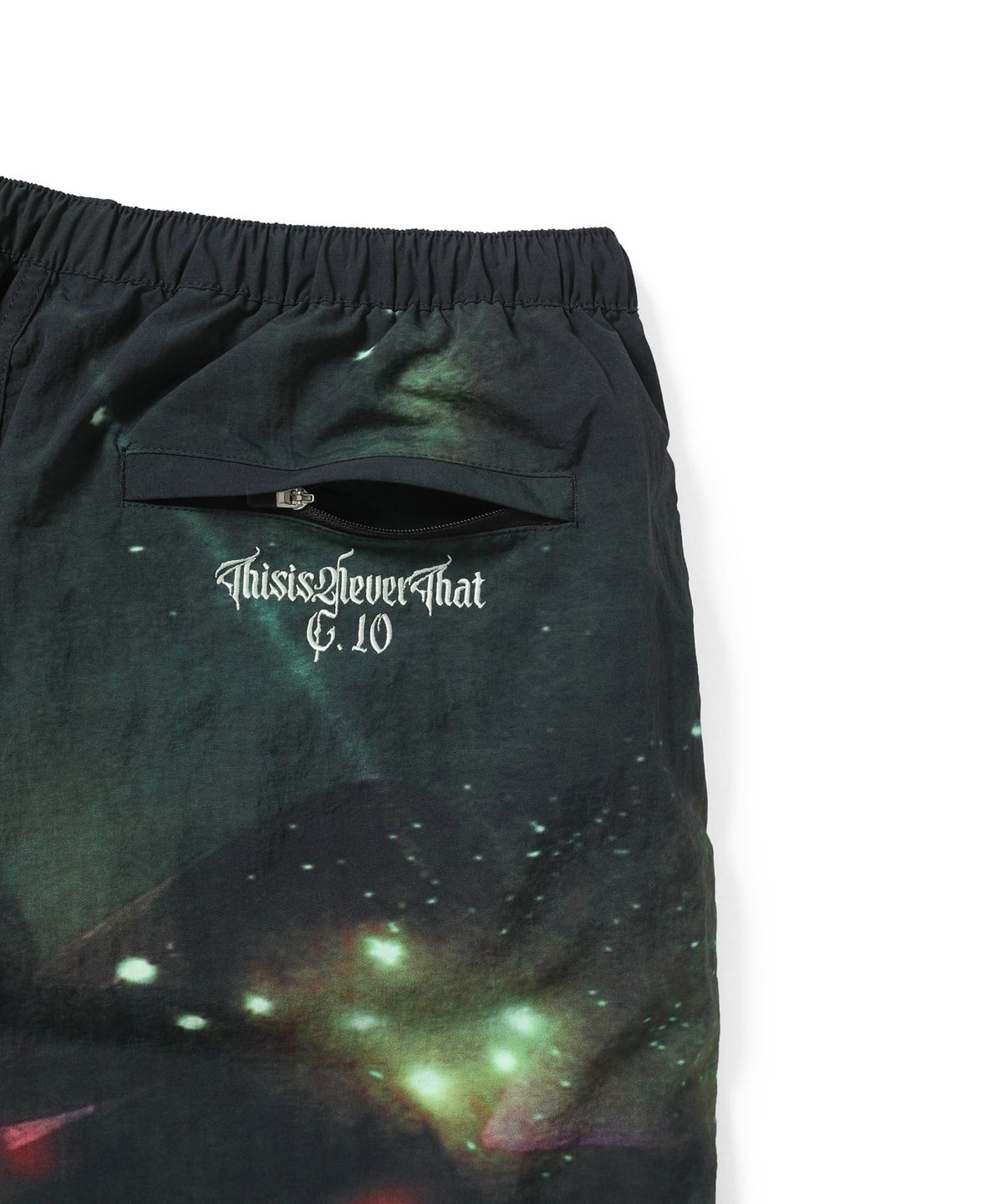 디스이즈네버댓(THISISNEVERTHAT) Flame Jogging Short Black