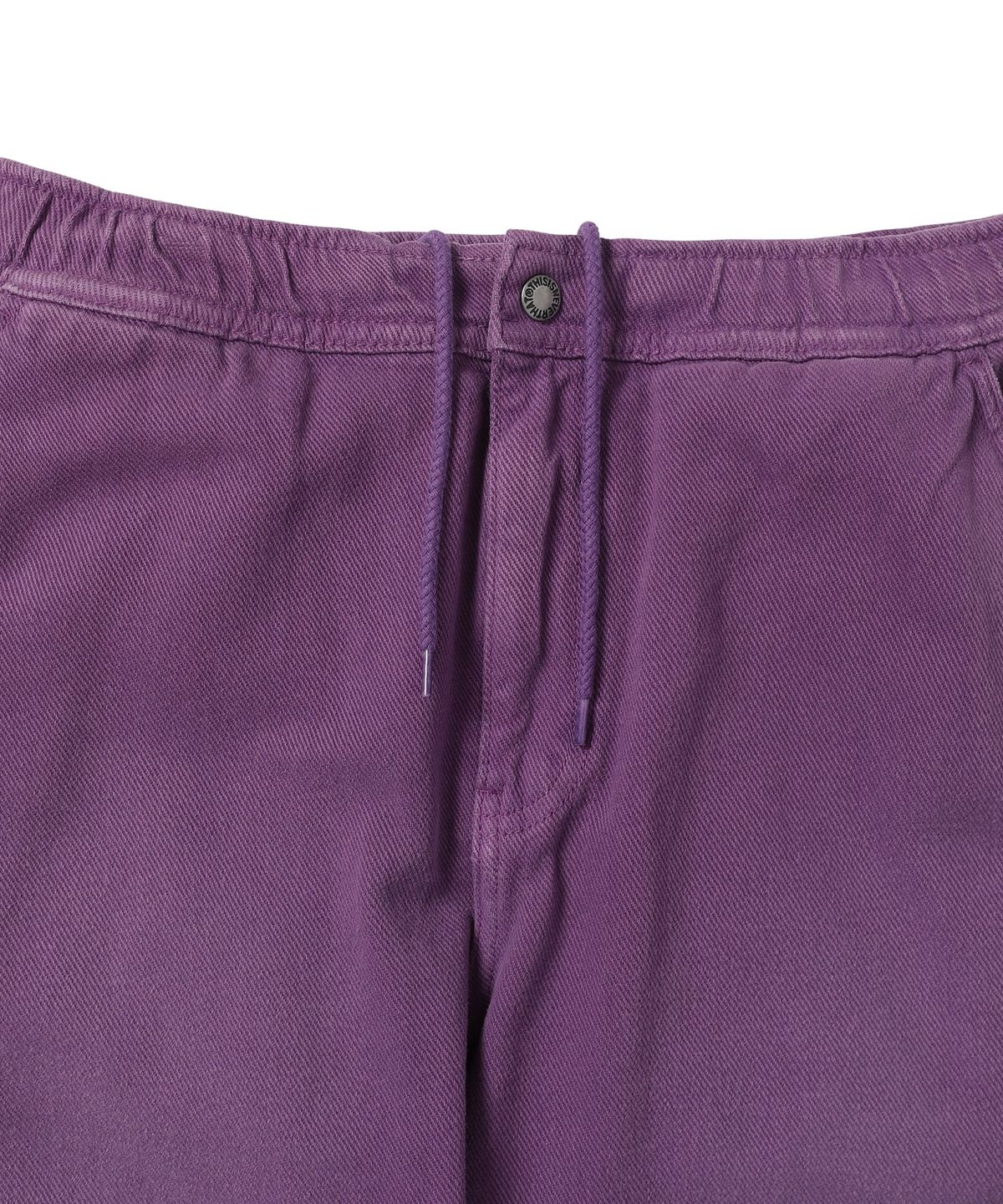 디스이즈네버댓(THISISNEVERTHAT) Overdyed Twill Pant Plum