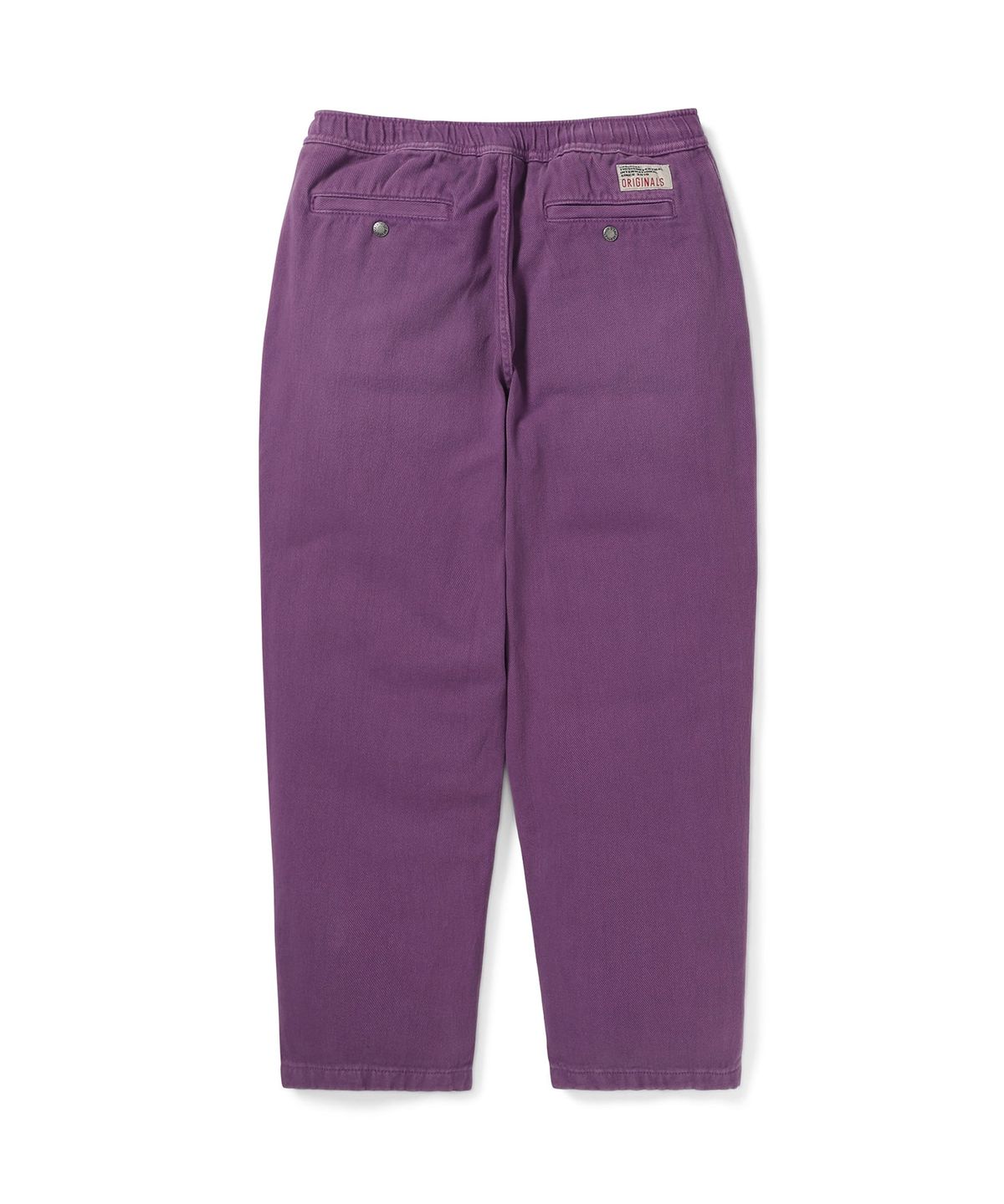 디스이즈네버댓(THISISNEVERTHAT) Overdyed Twill Pant Plum