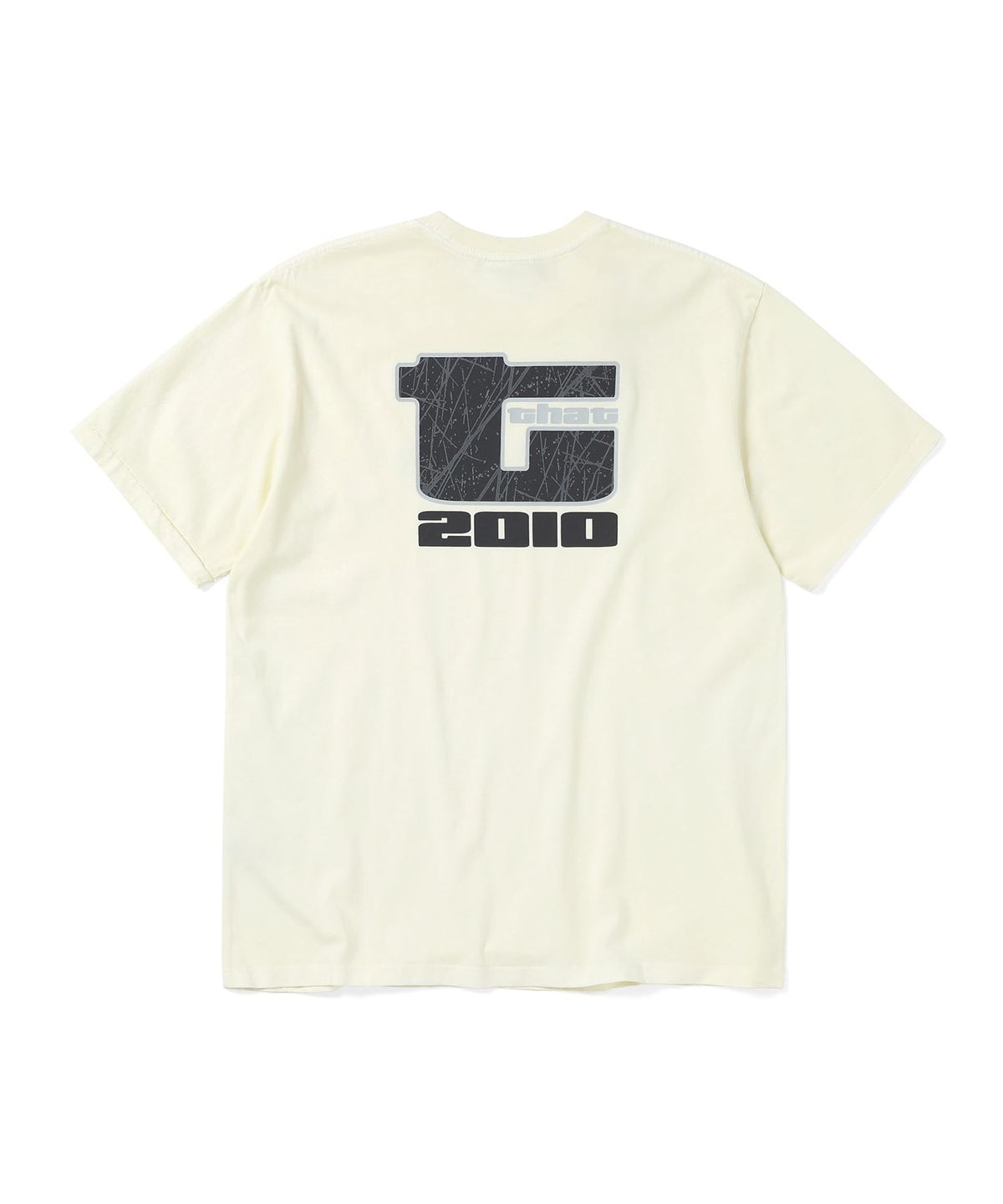 디스이즈네버댓(THISISNEVERTHAT) Big Initial Tee Ivory