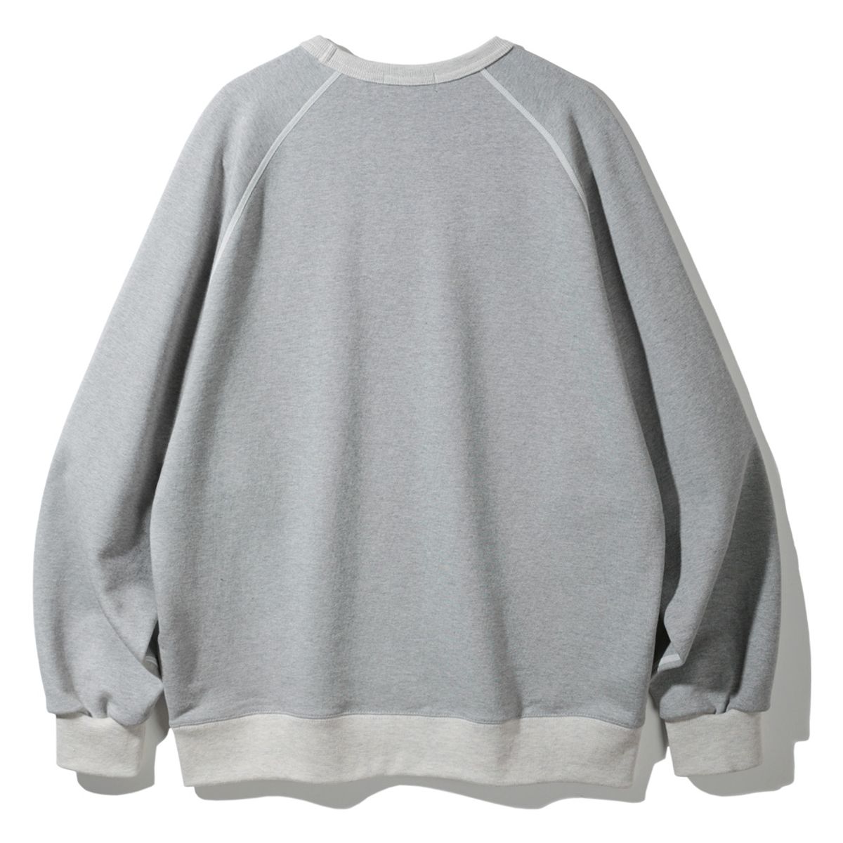 바켄(BAKKEN) Coloration Raglan 스웨트셔츠 BK5980_그레이