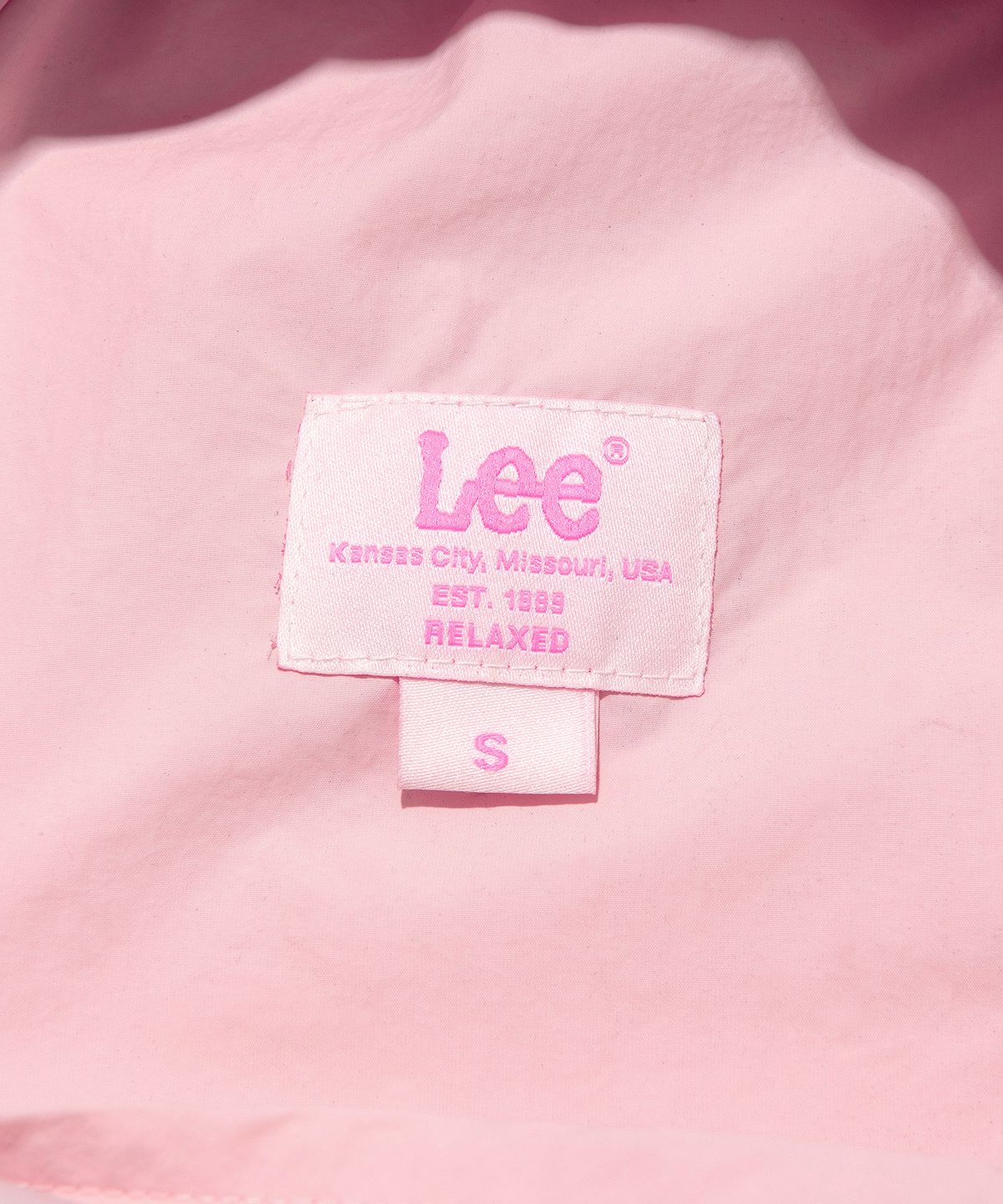 리(LEE) 우먼 나일론 이지 스트링 쇼츠 핑크
