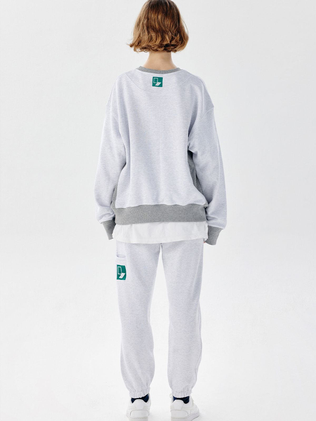 챈세스노이(CHANCE'S NOI) DoorBox Sweat Joger Pants (Melange)