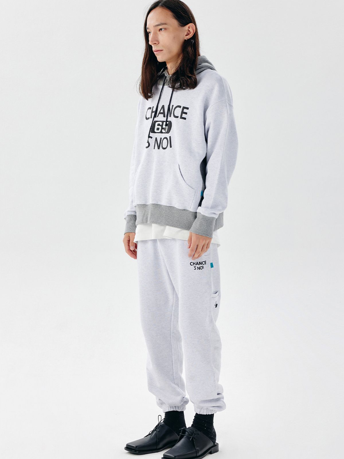 챈세스노이(CHANCE'S NOI) Snoi Sweat Joger Pants (Melange)