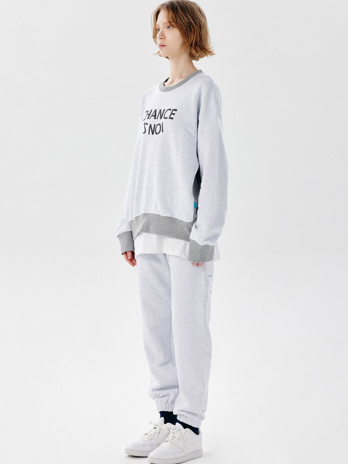 챈세스노이(CHANCE'S NOI) Snoi Sweat Joger Pants (Melange)