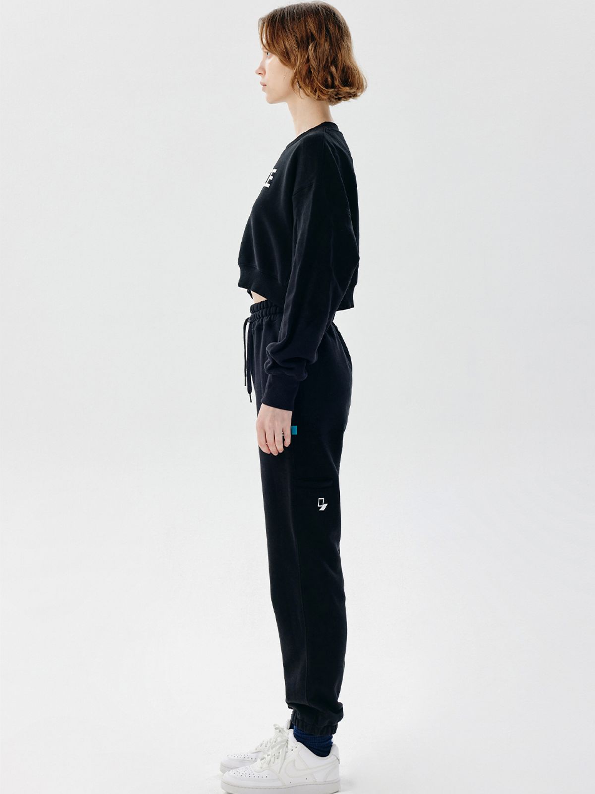 챈세스노이(CHANCE'S NOI) Snoi Sweat Joger Pants (Black)