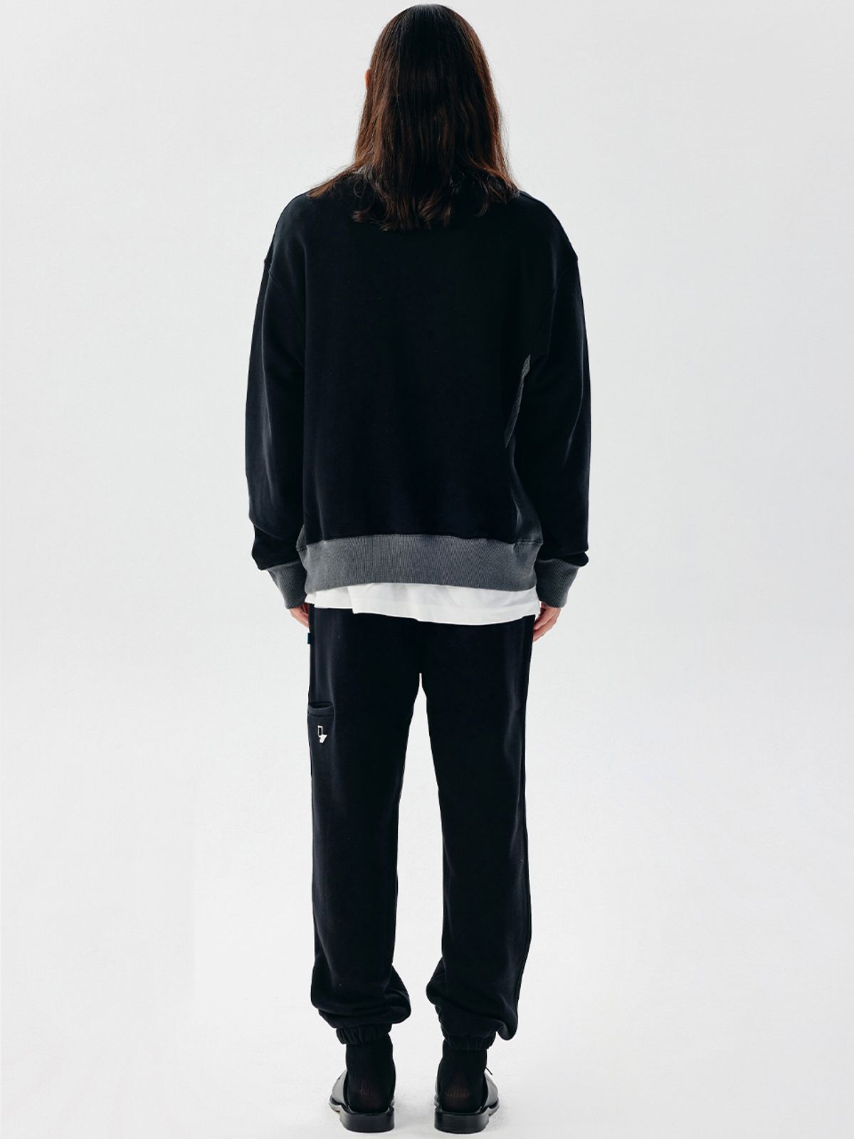 챈세스노이(CHANCE'S NOI) Snoi Sweat Joger Pants (Black)