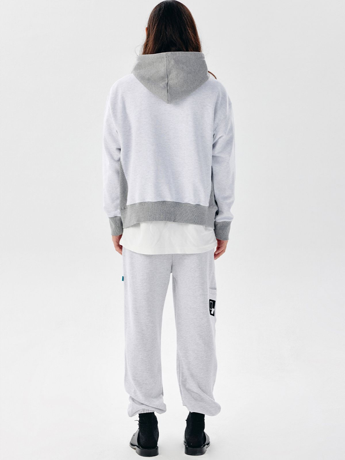 챈세스노이(CHANCE'S NOI) DoorBox Sweat Hoody (Mix-Melange)