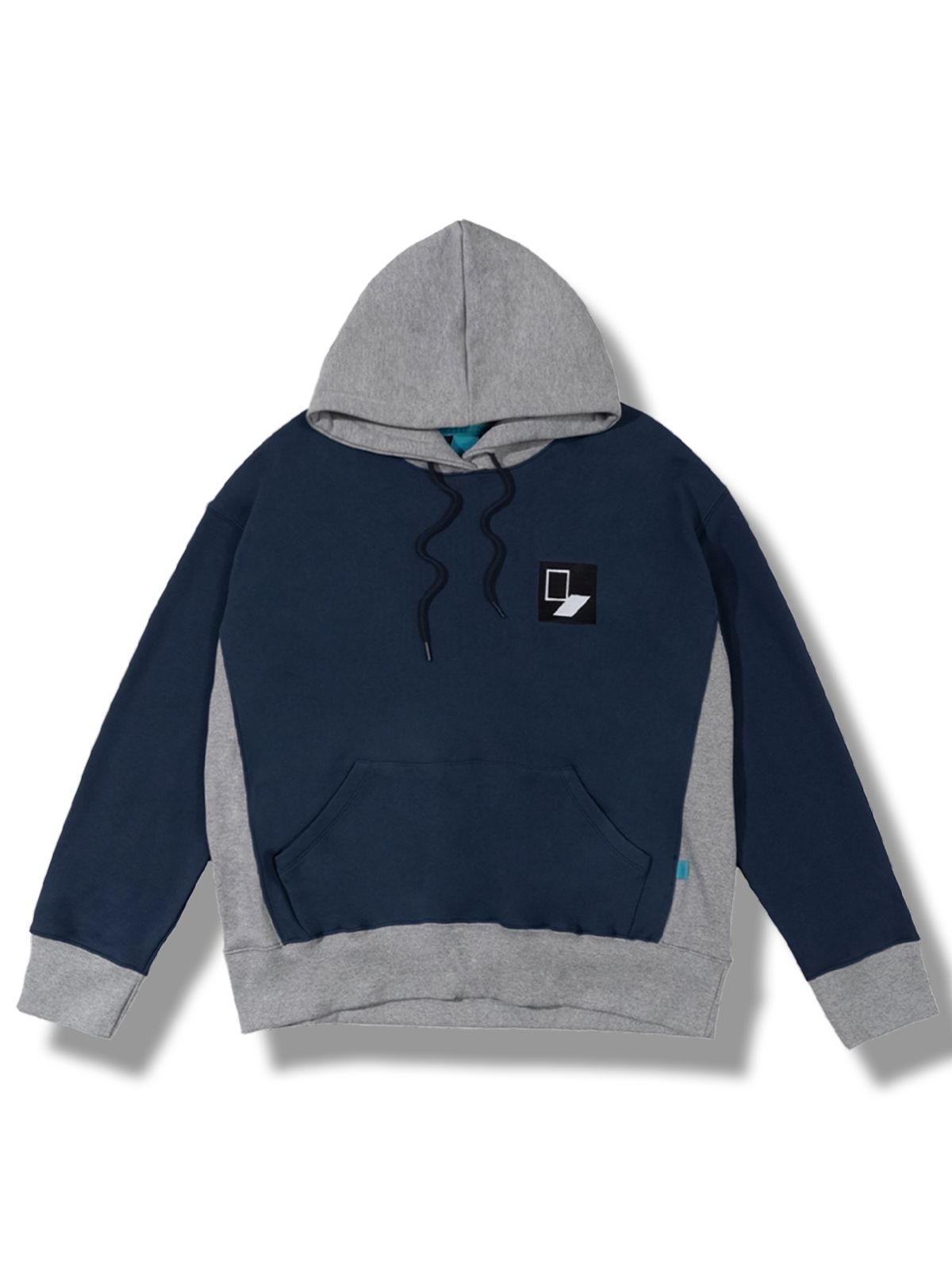 챈세스노이(CHANCE'S NOI) DoorBox Sweat Hoody (Mix-Navy)