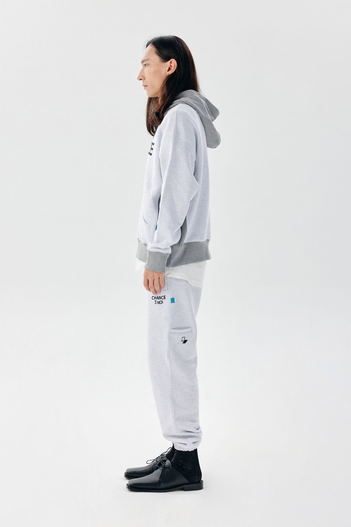 챈세스노이(CHANCE'S NOI) Basket Sweat Hoody (Mix-Melange)