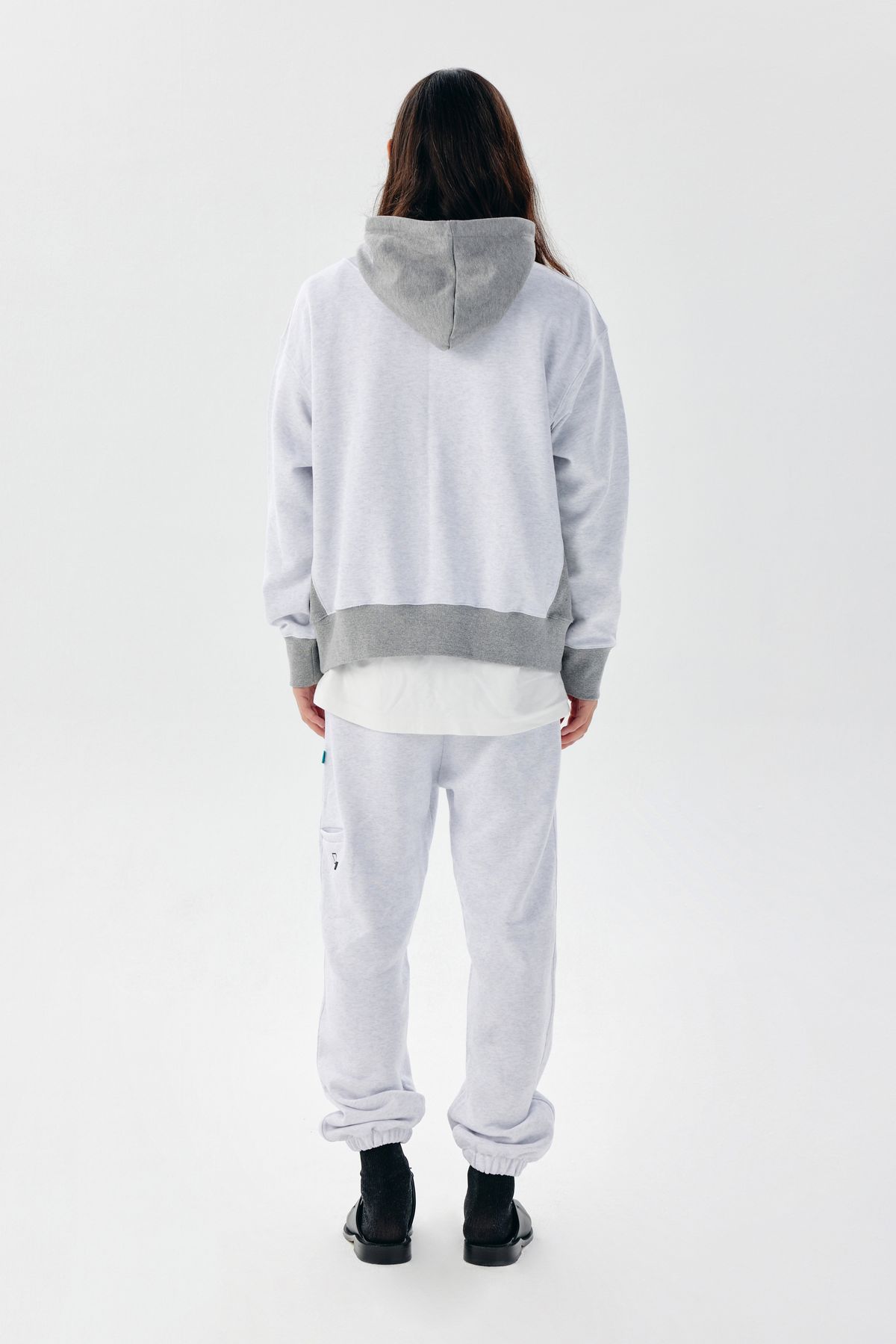 챈세스노이(CHANCE'S NOI) Basket Sweat Hoody (Mix-Melange)