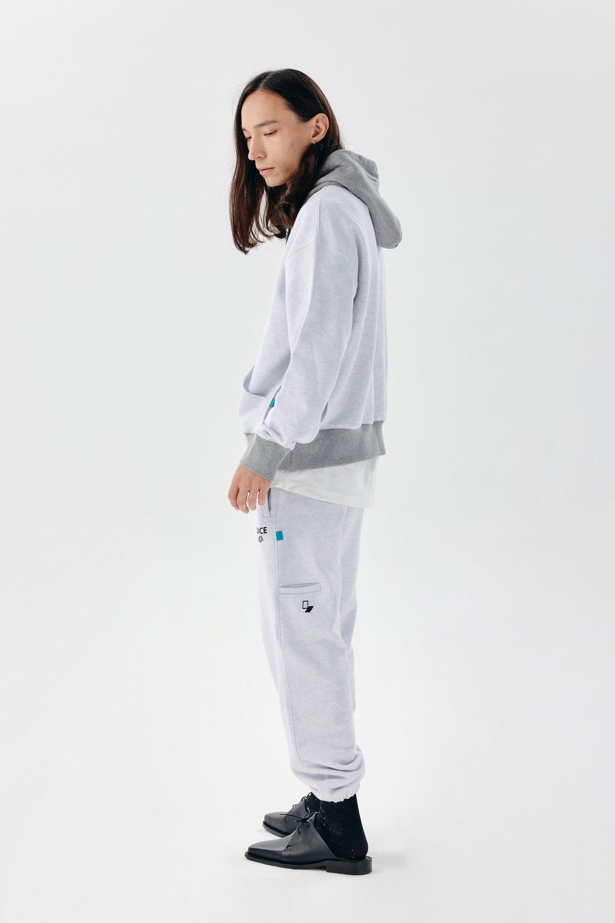챈세스노이(CHANCE'S NOI) Basket Sweat Hoody (Mix-Melange)