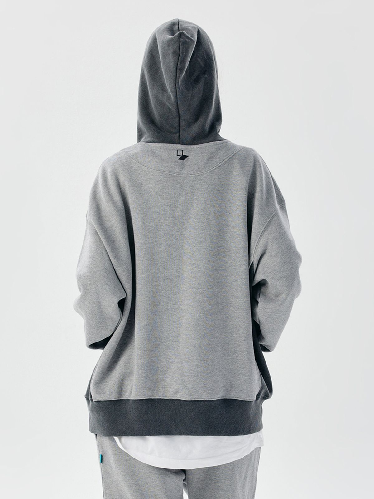 챈세스노이(CHANCE'S NOI) Basket Sweat Hoody (Mix-Gray)