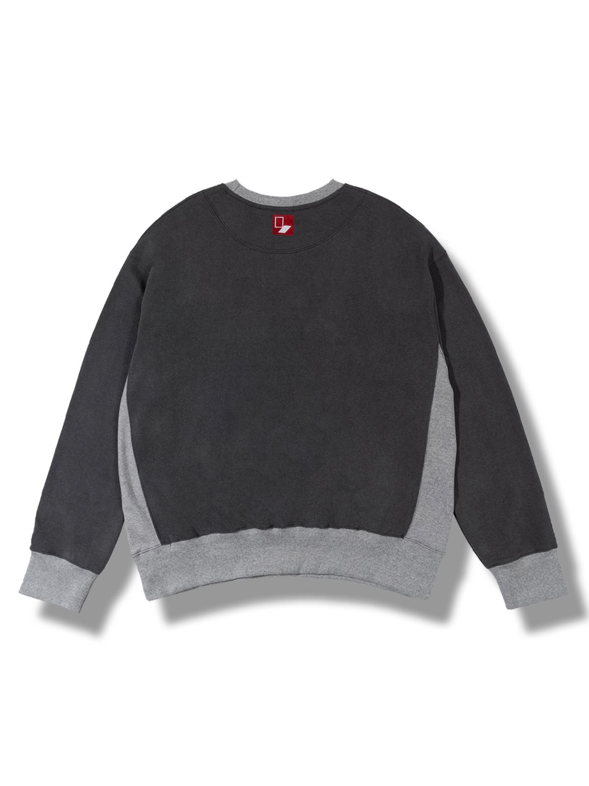 챈세스노이(CHANCE'S NOI) DoorBox Sweat Shirt (Mix-Chacoal)