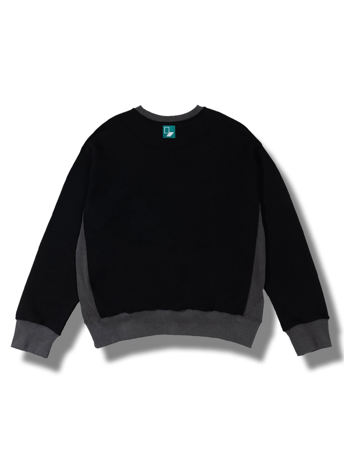 챈세스노이(CHANCE'S NOI) DoorBox Sweat Shirt (Mix-Black)