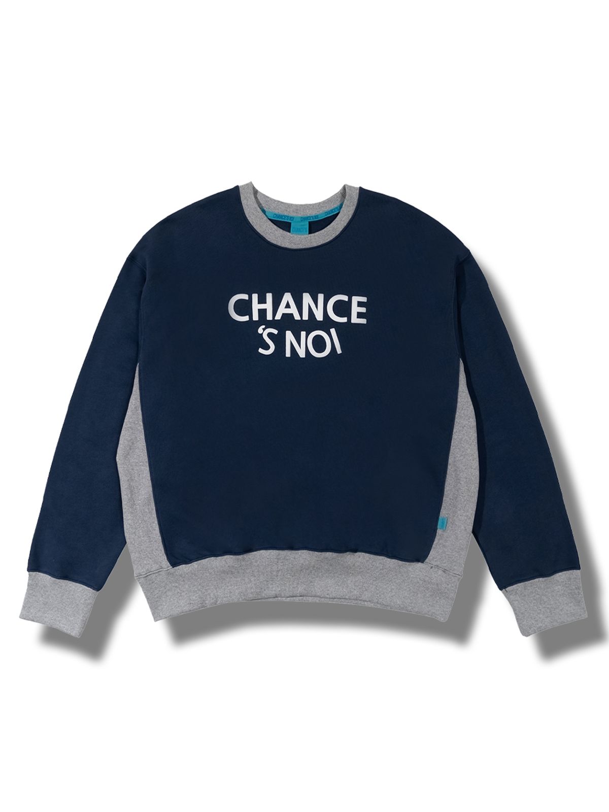 챈세스노이(CHANCE'S NOI) Snoi Sweat Shirt (Mix-Navy)