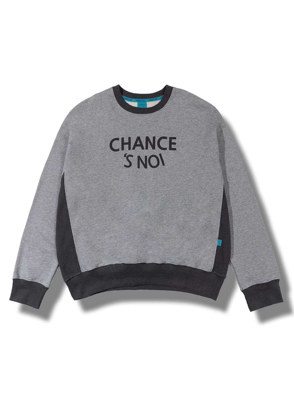 챈세스노이(CHANCE'S NOI) Snoi Sweat Shirt (Mix-Gray)