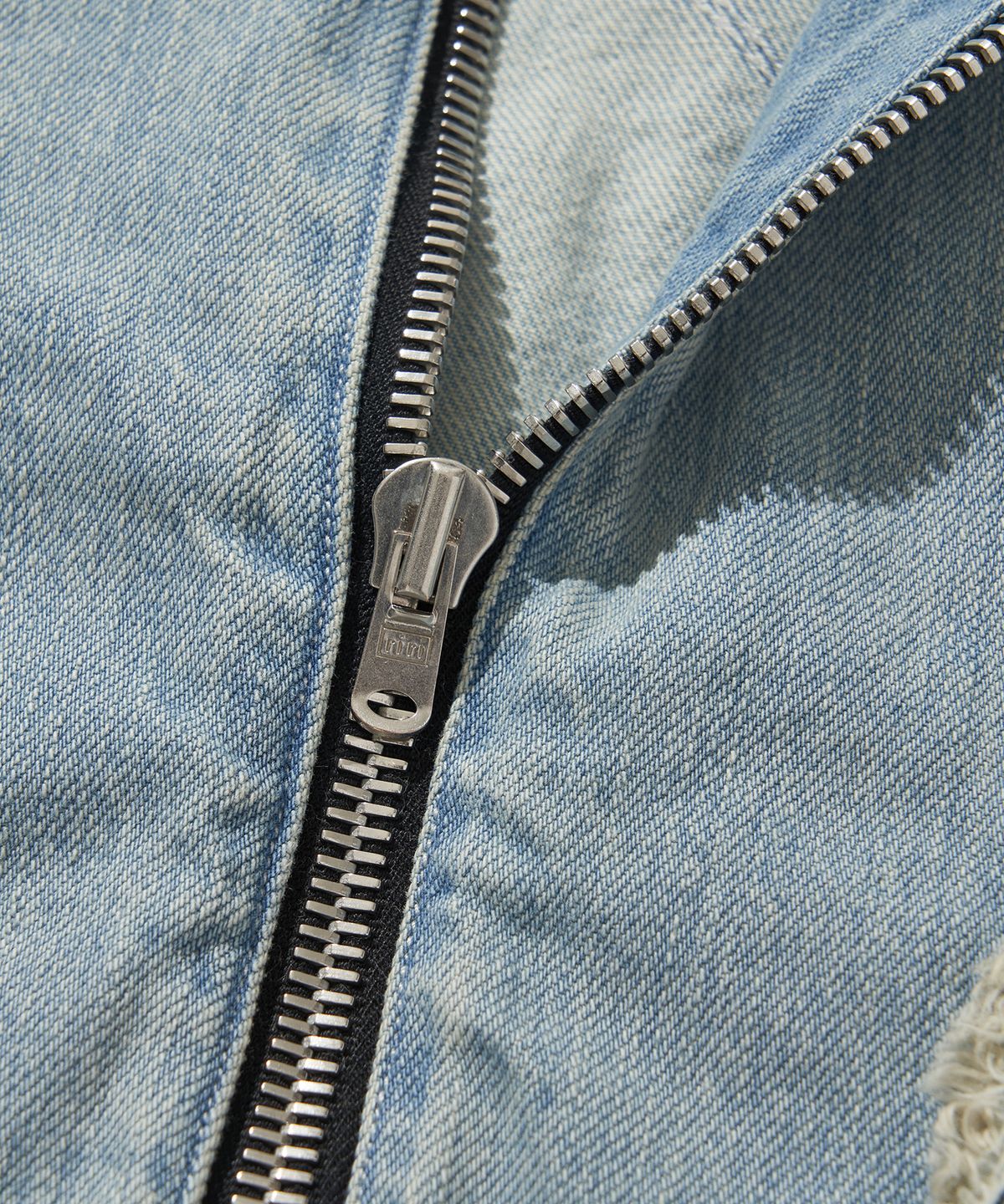 리베레(LIBERE) DENIM BIKER JACKET / BULE