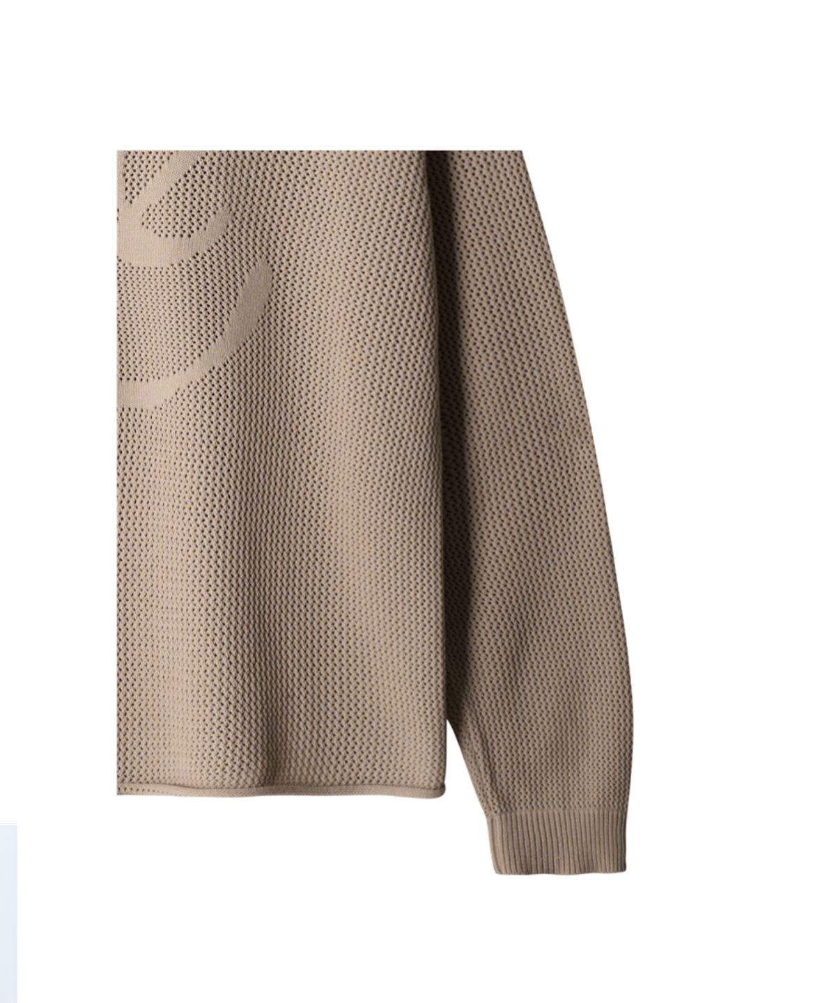 이티씨이(ETCE) CIRCLE LOGO KNIT (BEIGE)