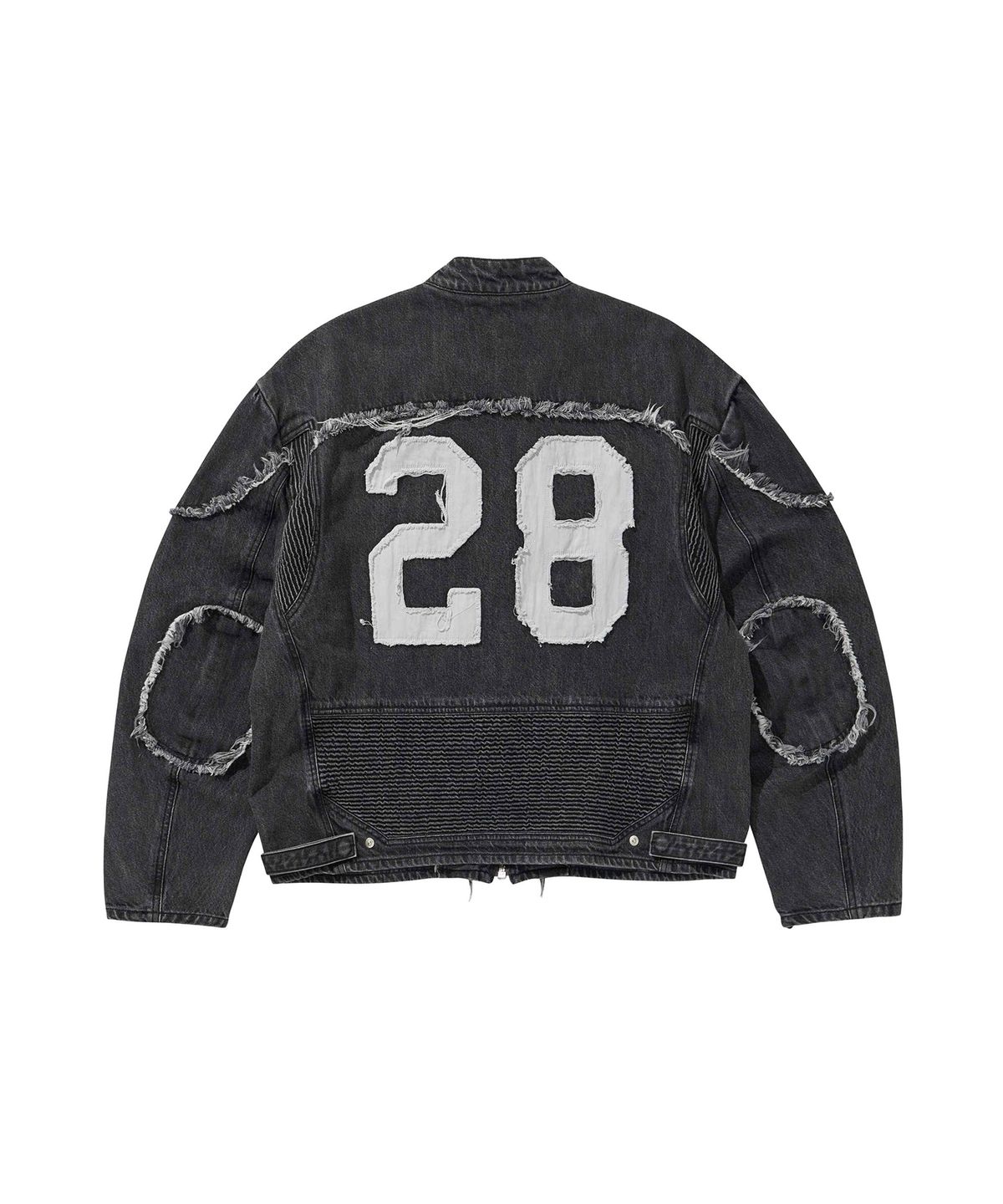 리베레(LIBERE) DENIM BIKER JACKET / BLACK