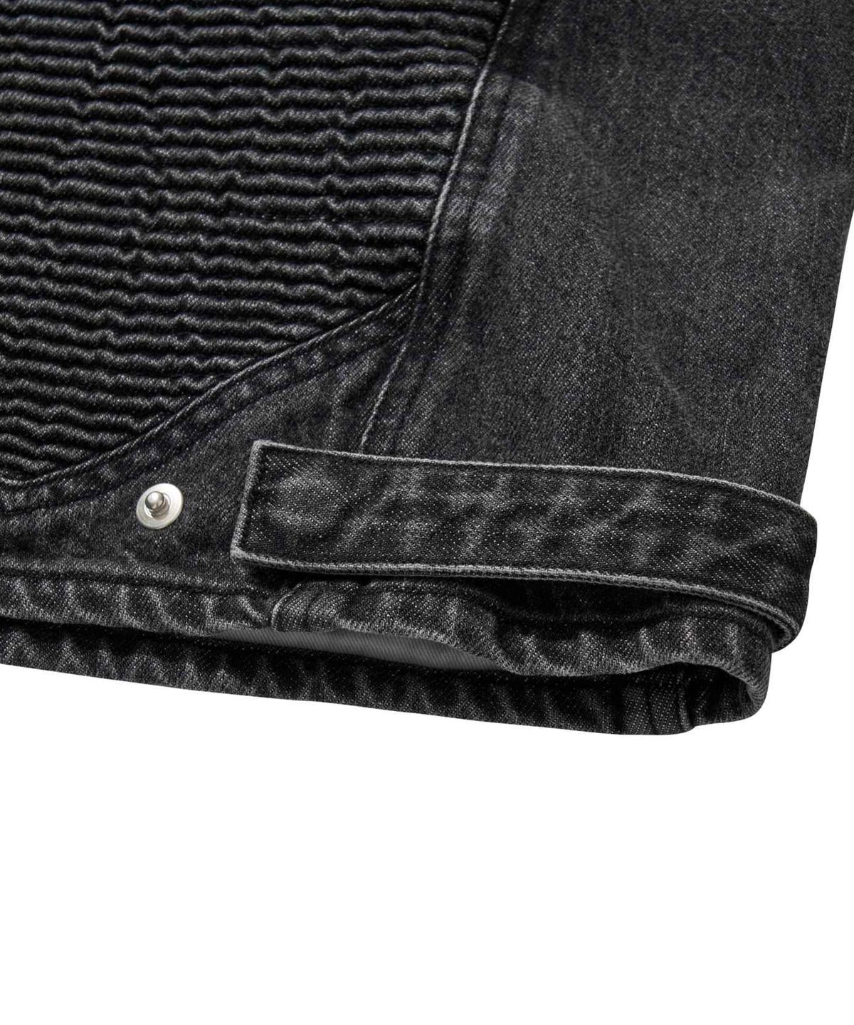 리베레(LIBERE) DENIM BIKER JACKET / BLACK