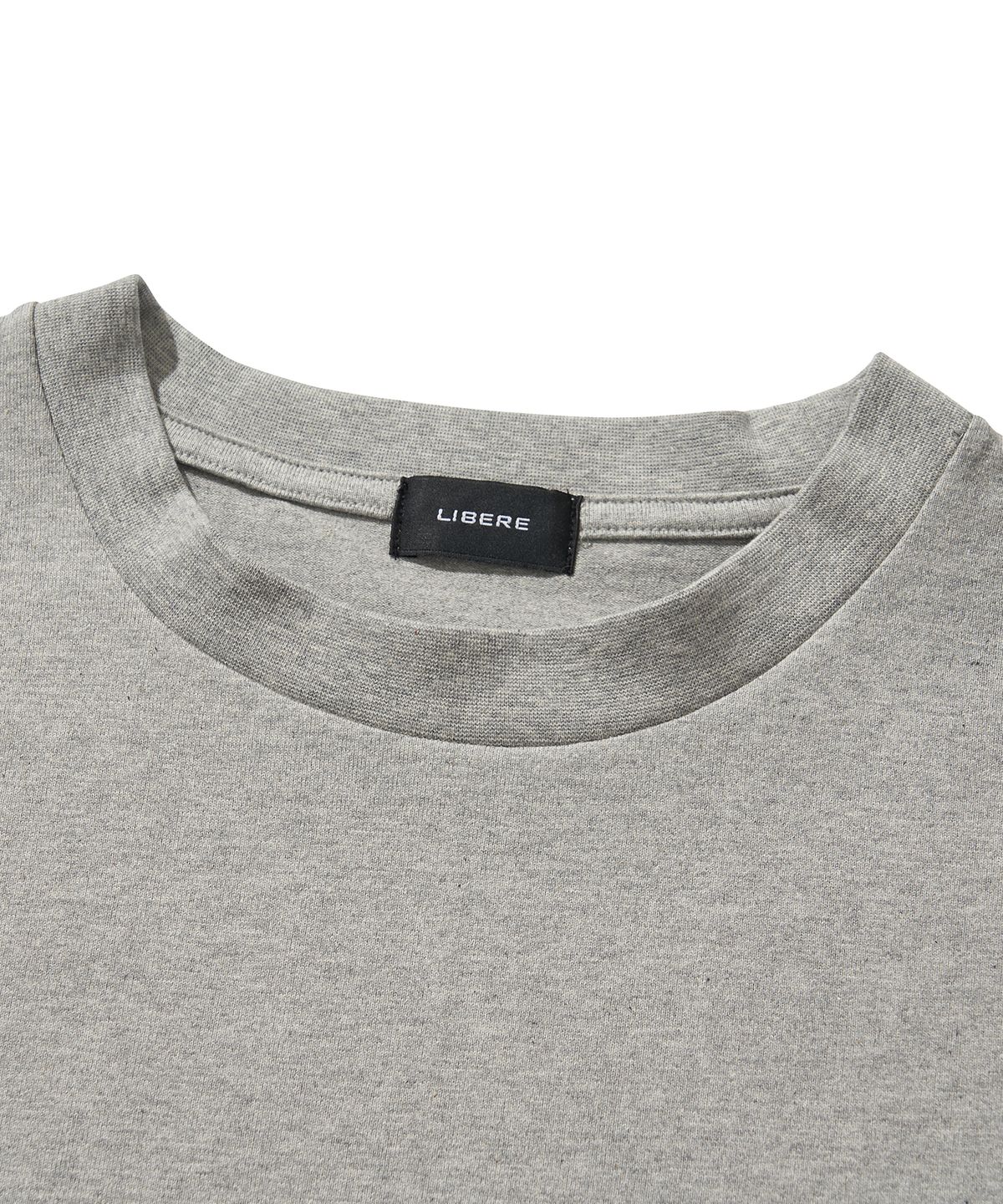 리베레(LIBERE) ZIP SLEEVELESS TOP / GRAY