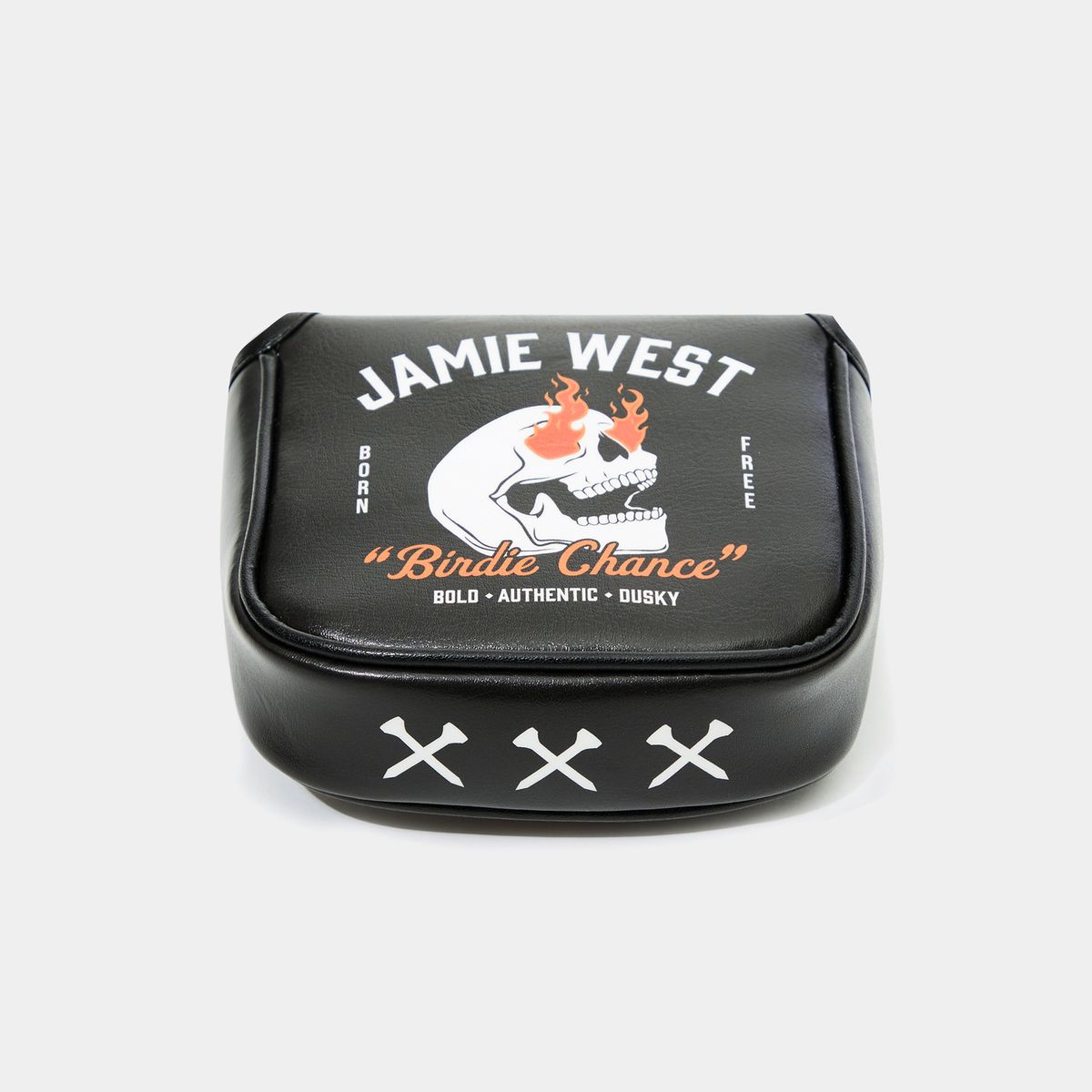 제이미웨스트(JAMIE WEST) 사이먼 말렛 퍼터 커버 (블랙)