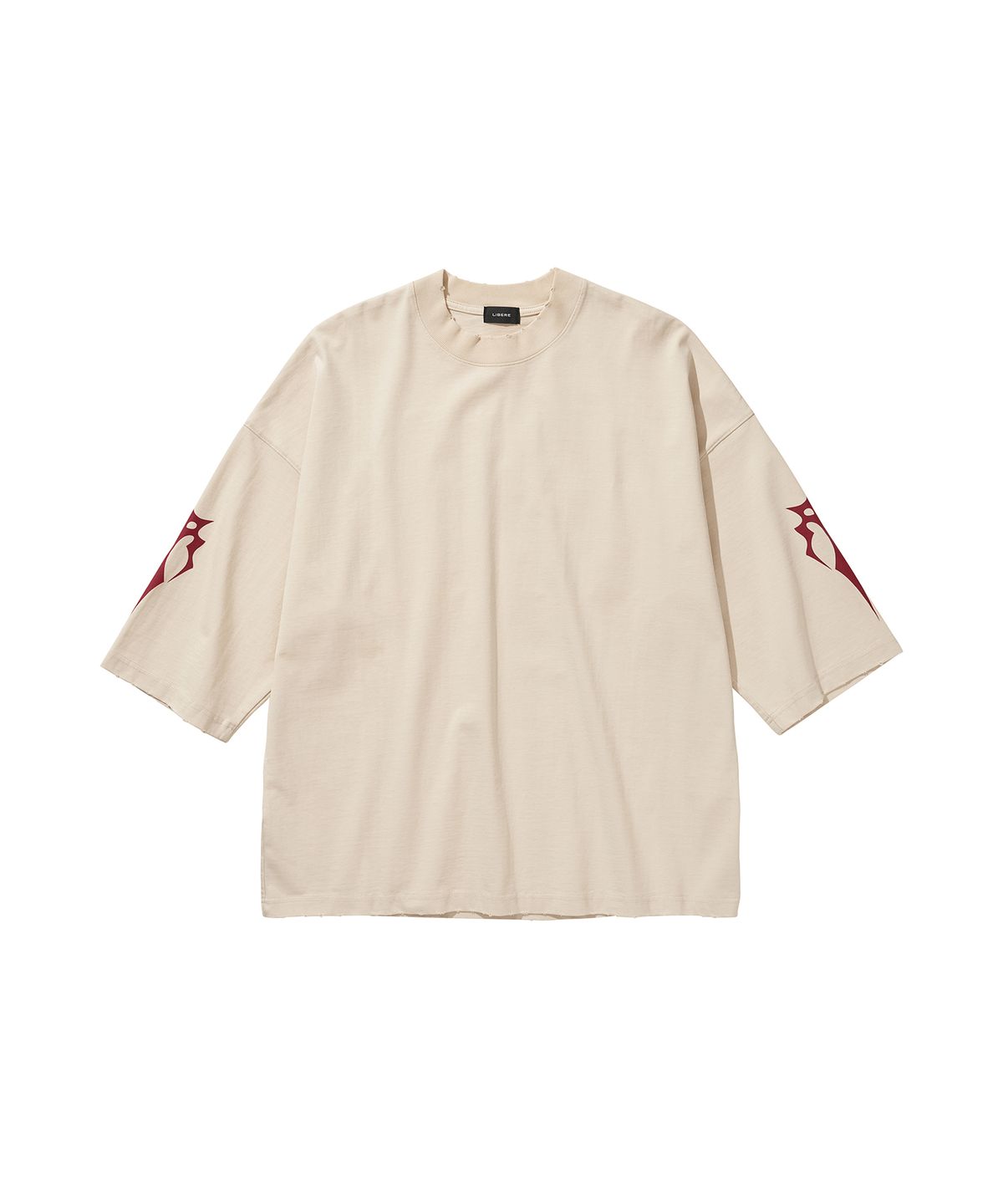 리베레(LIBERE) FOOTBALL T-SHIRT / BEIGE
