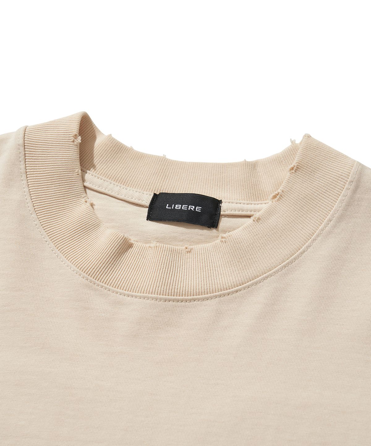 리베레(LIBERE) FOOTBALL T-SHIRT / BEIGE