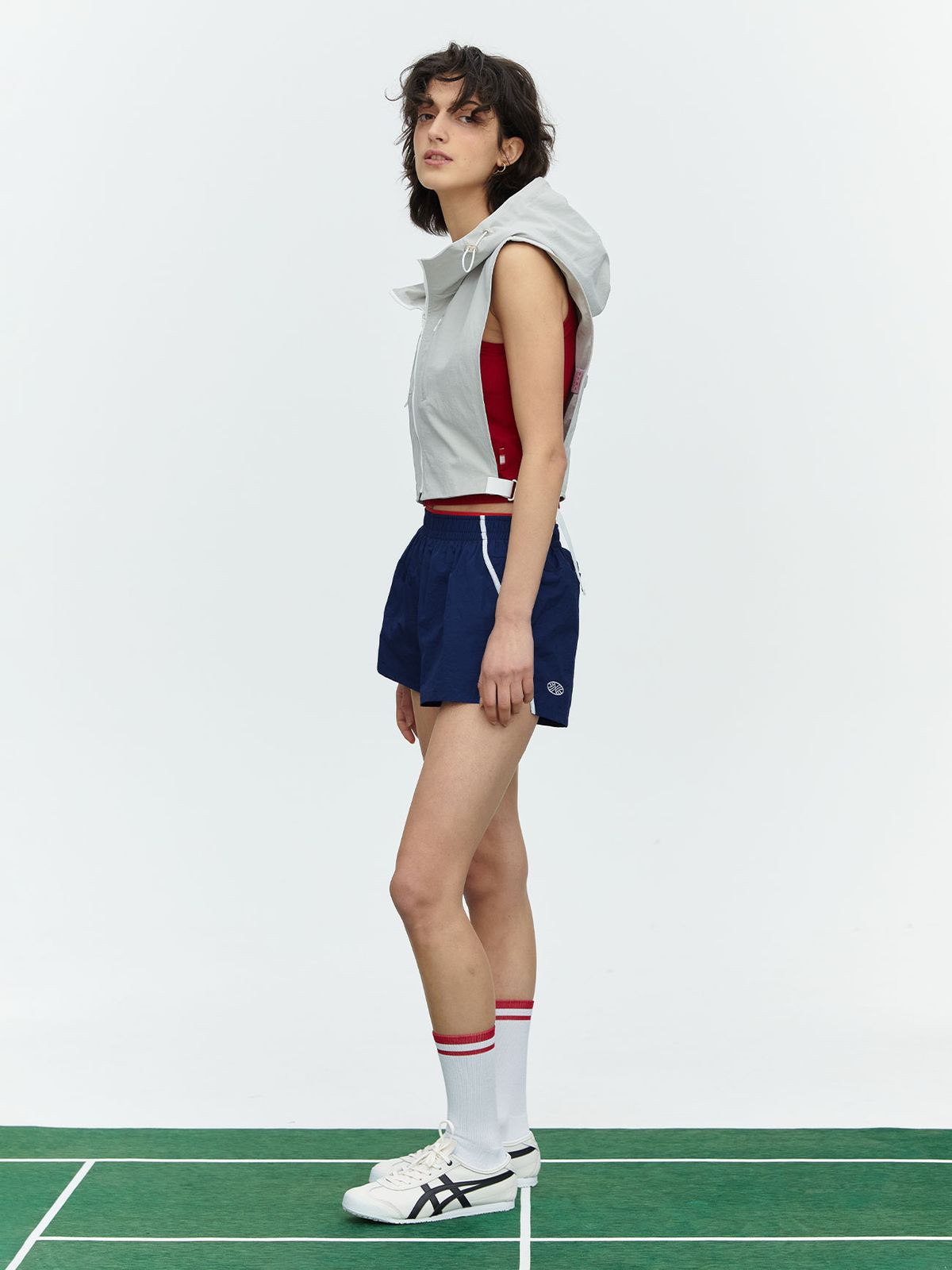 미나수(MENASOO) MNS SPANDEX TANK TOP RED_이너브라
