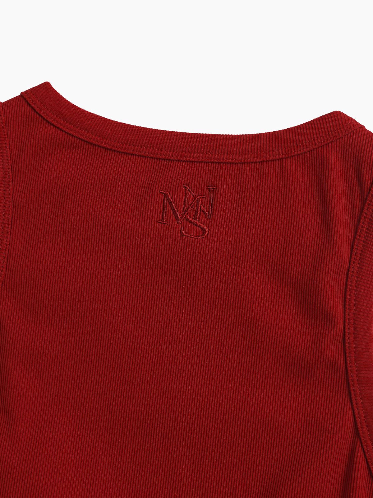 미나수(MENASOO) MNS SPANDEX TANK TOP RED_이너브라