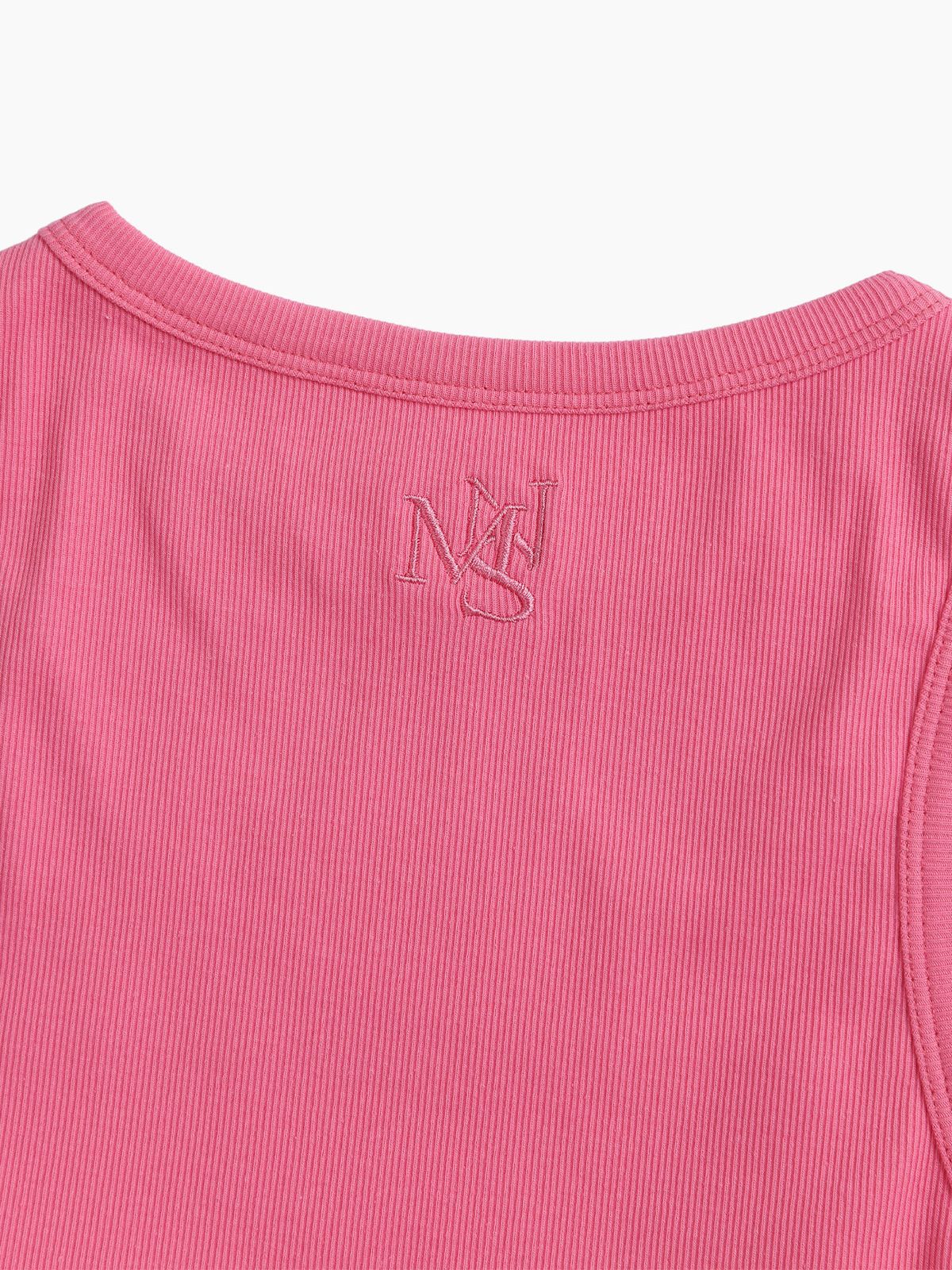 미나수(MENASOO) MNS SPANDEX TANK TOP PINK_이너브라