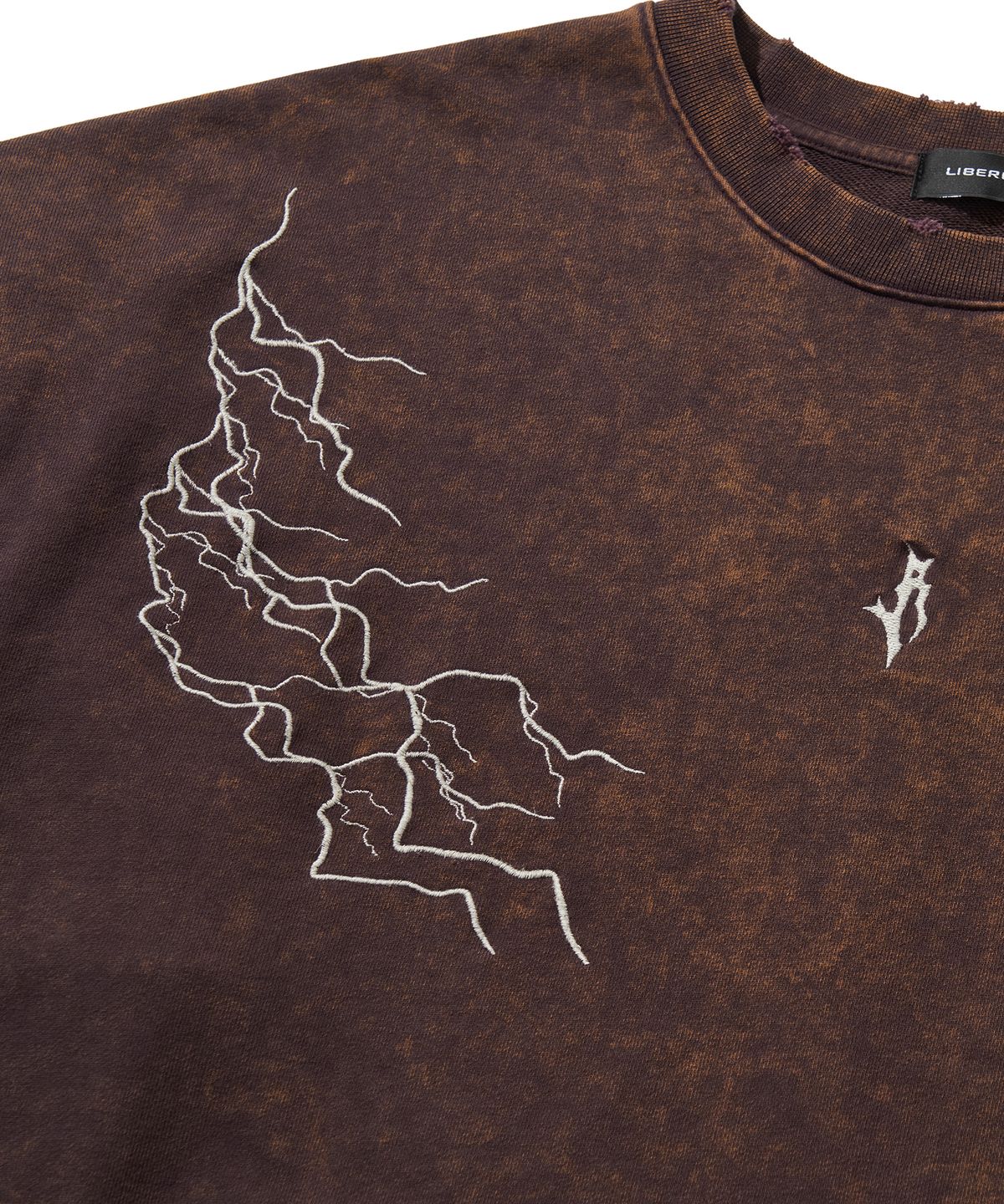 리베레(LIBERE) LIGHTNING SWEATSHIRTS / PURPLE