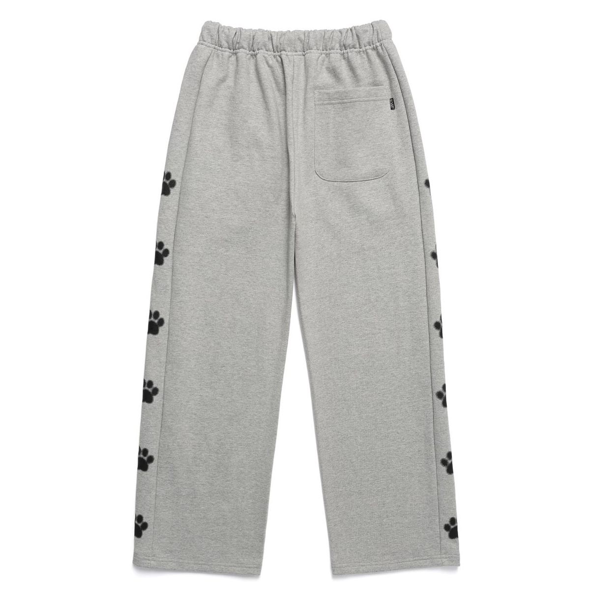 바쥬비쥬(BAJOO BIJOO) CAT PAW SEMI WIDE SWEAT PANTS [GREY]