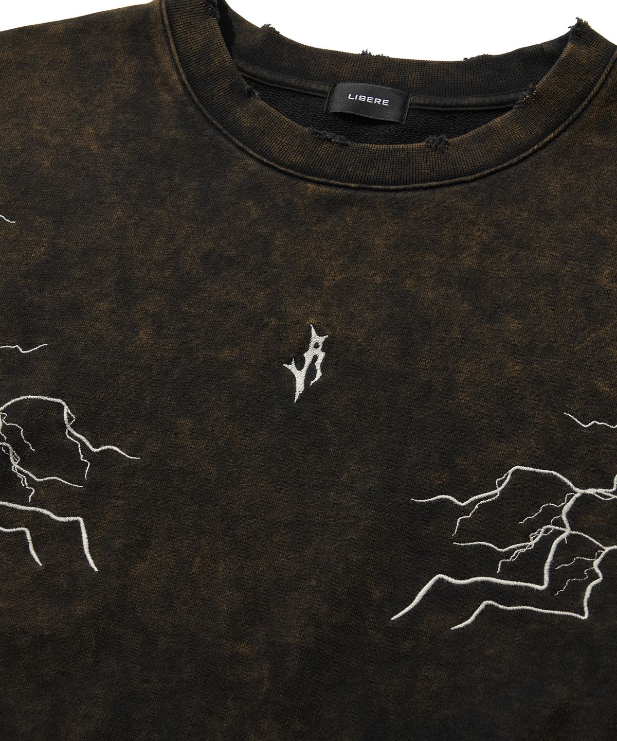 리베레(LIBERE) LIGHTNING SWEATSHIRTS / BLACK