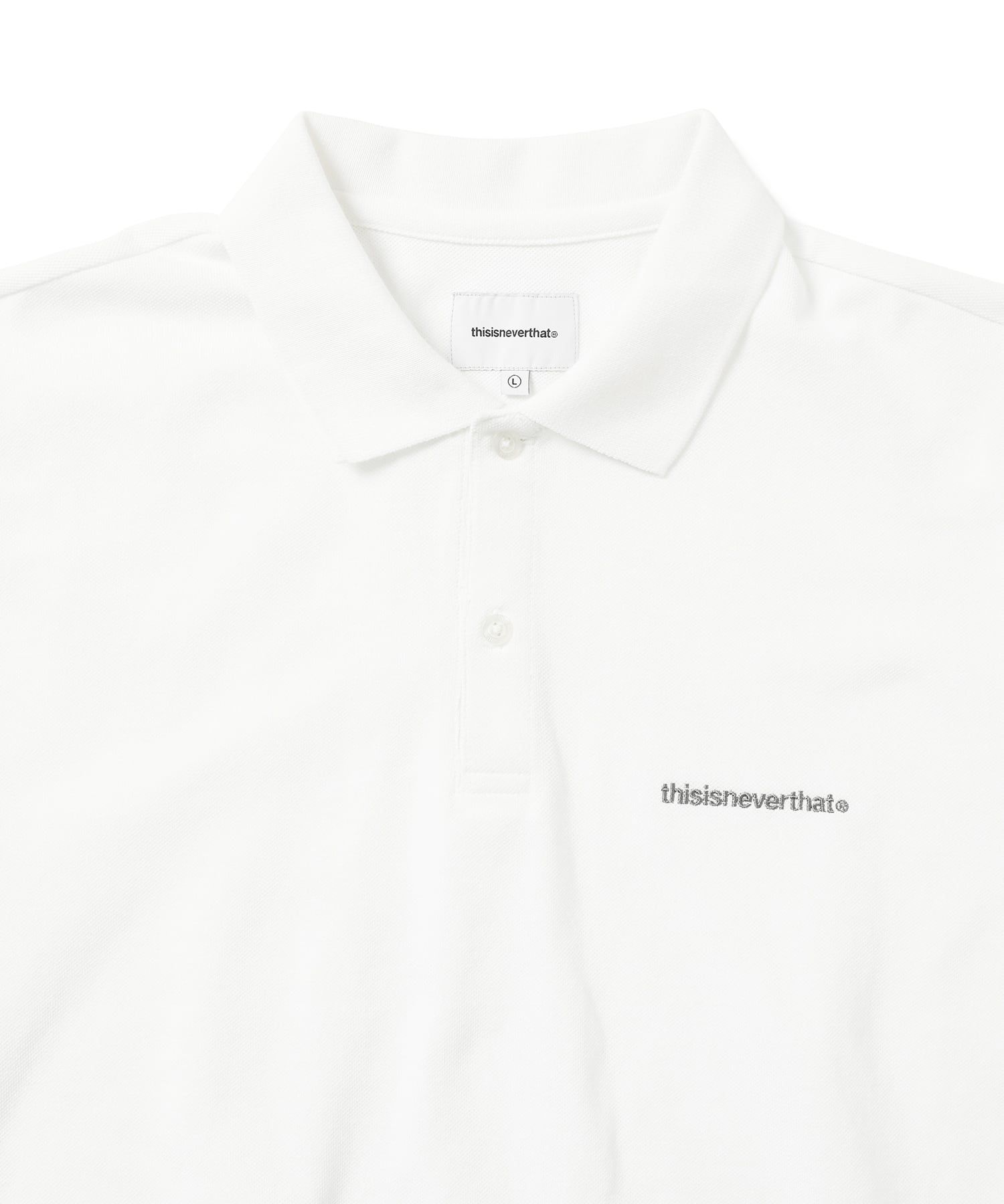 トップス thisisneverthat Jersey Polo 24ss MUSINSA | thisisneverthat® (SS24) T-Logo S/S Jersey Polo - White