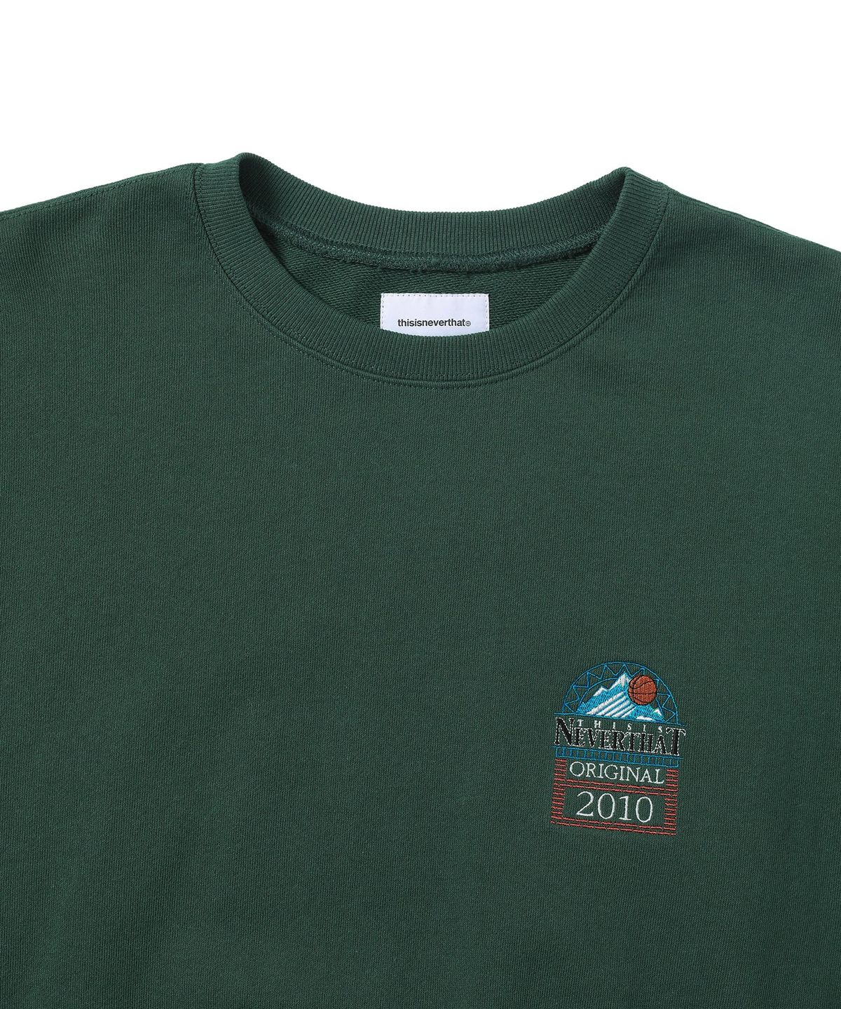 디스이즈네버댓(THISISNEVERTHAT) 2010 Original Crewneck Forest